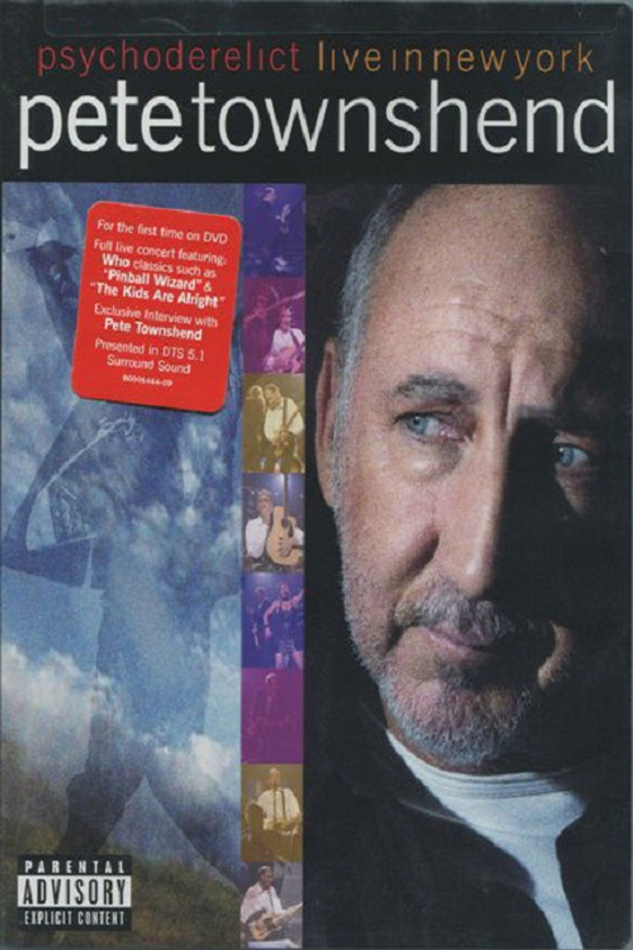 Pete Townshend Live in New York Featuring Psychoderelict Backdrop
