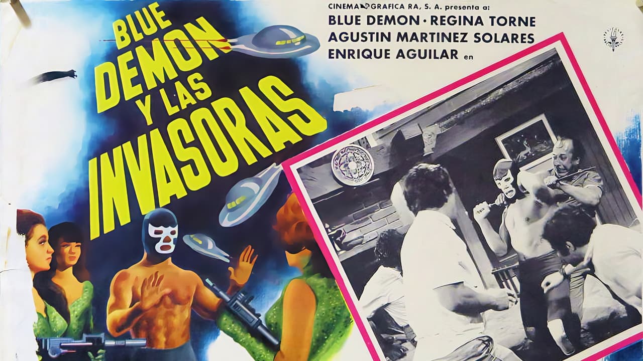 Scen från Blue Demon y las Invasoras