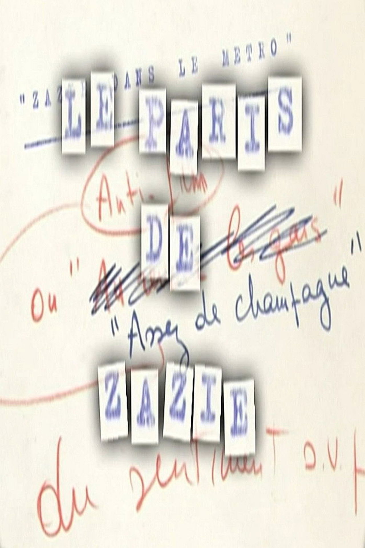 Le Paris de Zazie Backdrop