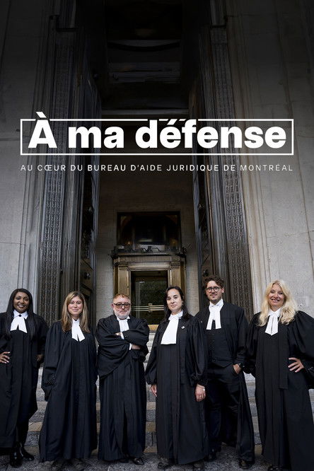 À ma défense poster