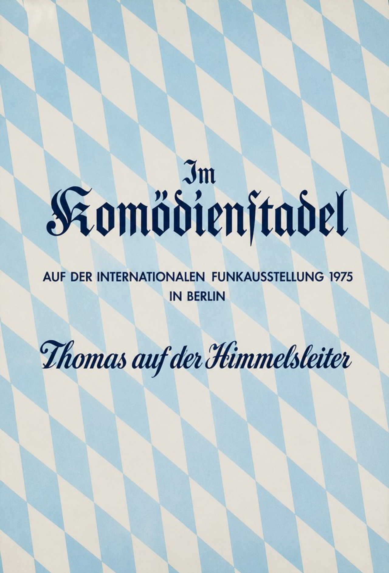 Der Komödienstadel - Thomas auf der Himmelsleiter filmaffisch