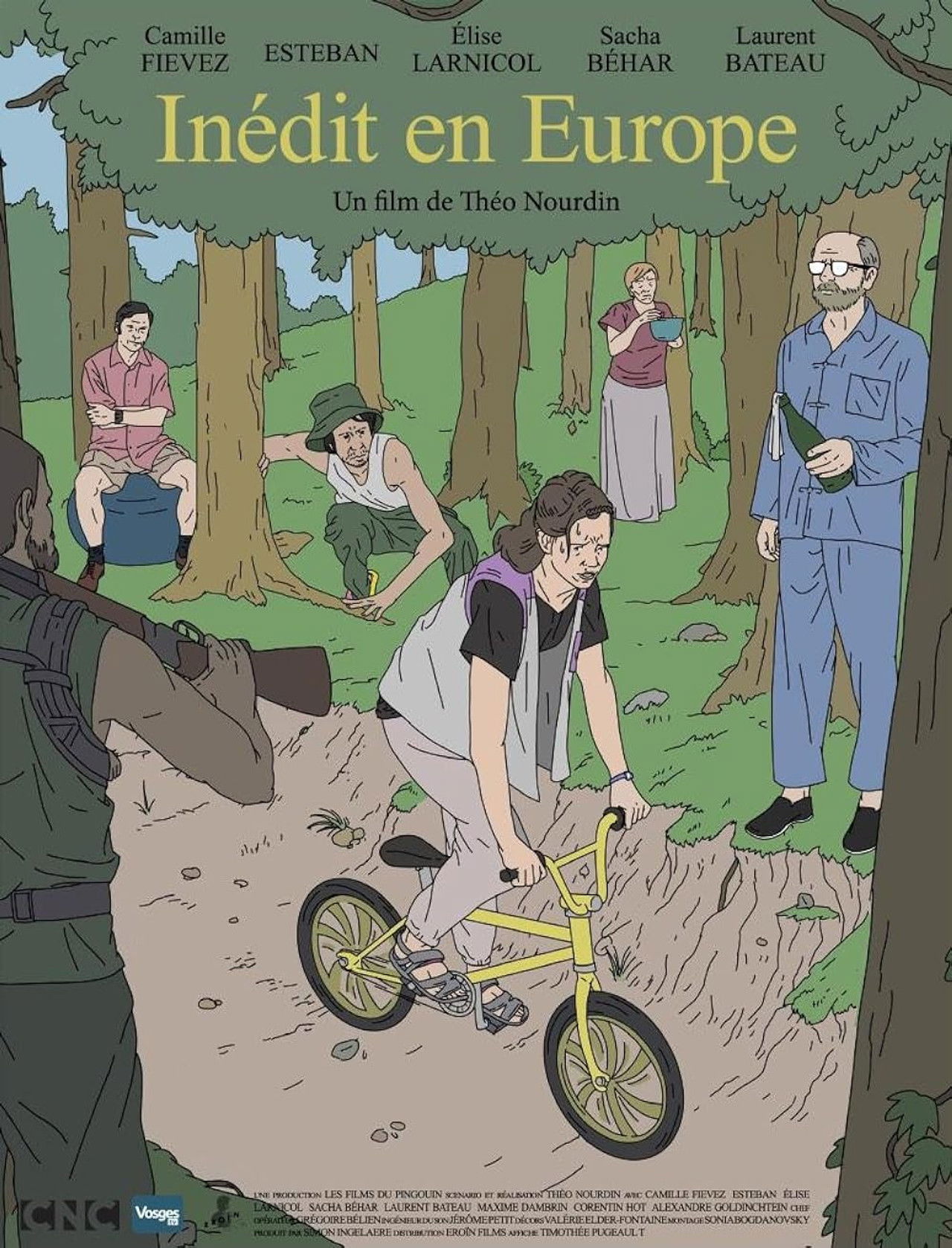 Inédit en Europe Backdrop