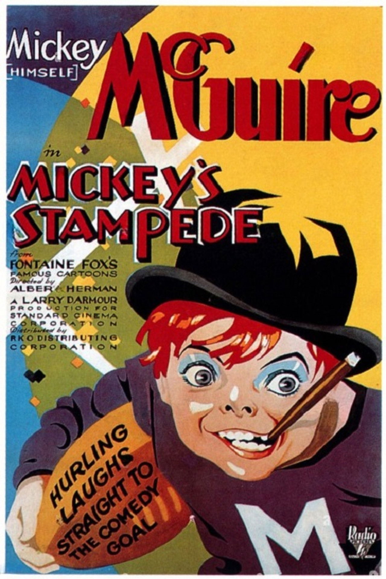 Mickey's Stampede Backdrop