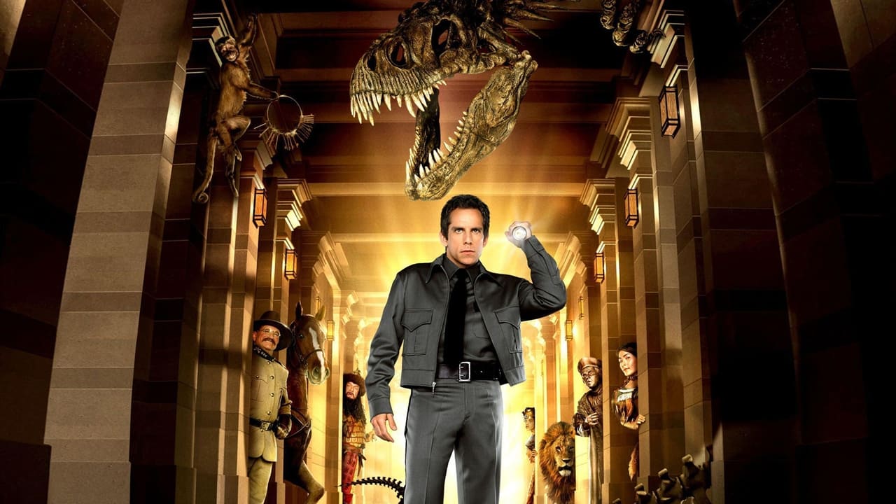 Night at the Museum Backdrop Image