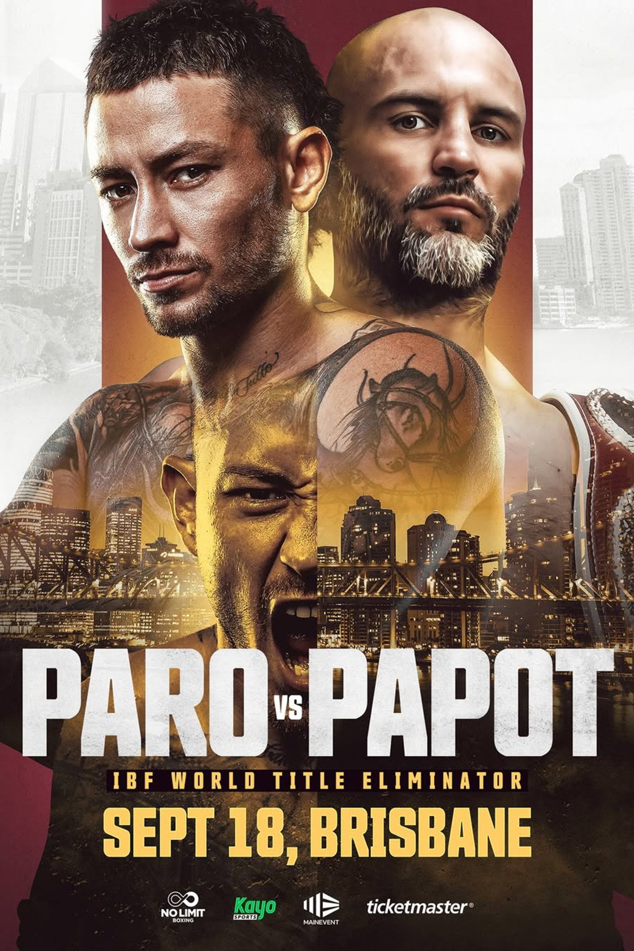 Liam Paro vs. David Papot filmaffisch