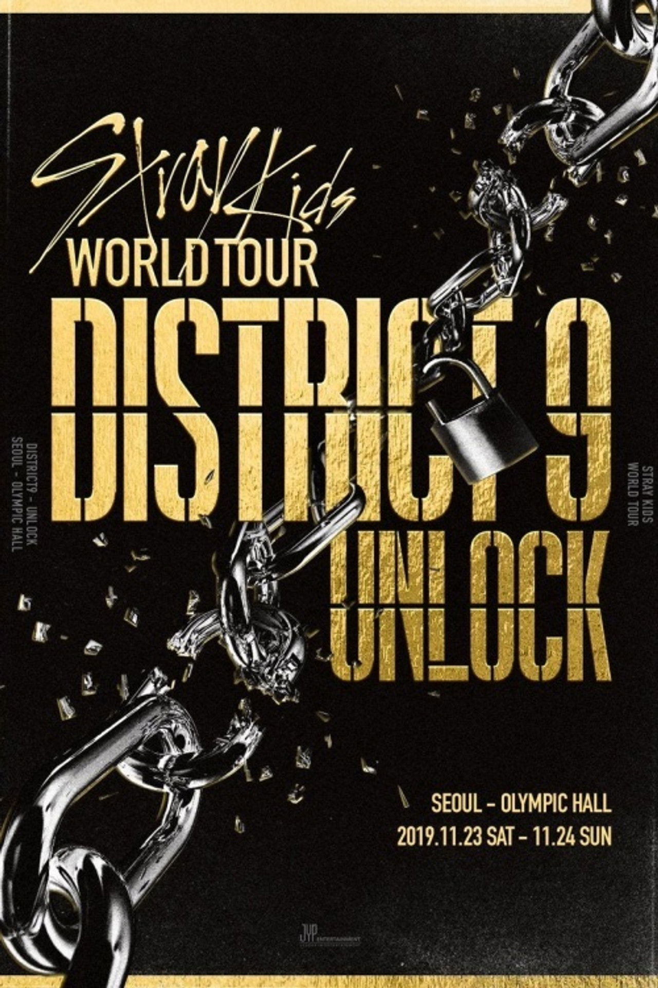 Stray Kids District 9: Unlock Backdrop