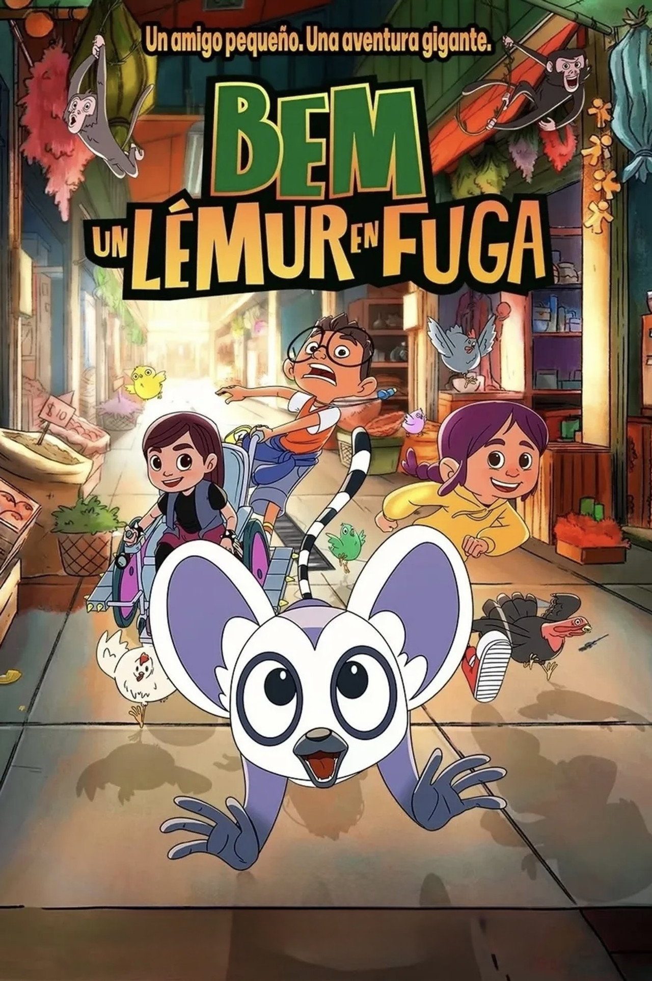 Bem, Un Lémur En Fuga filmaffisch