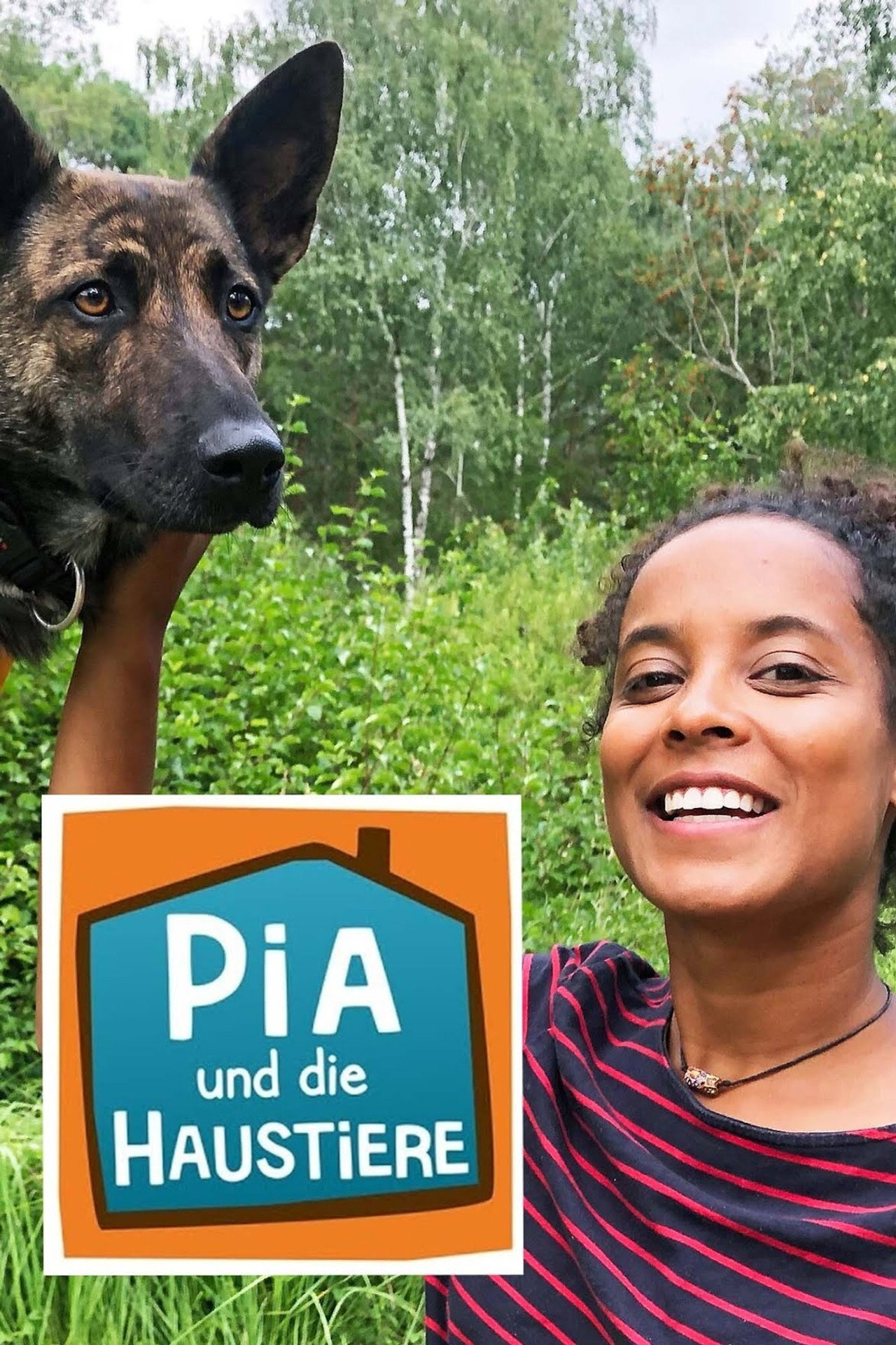 Pia und die Haustiere affisch