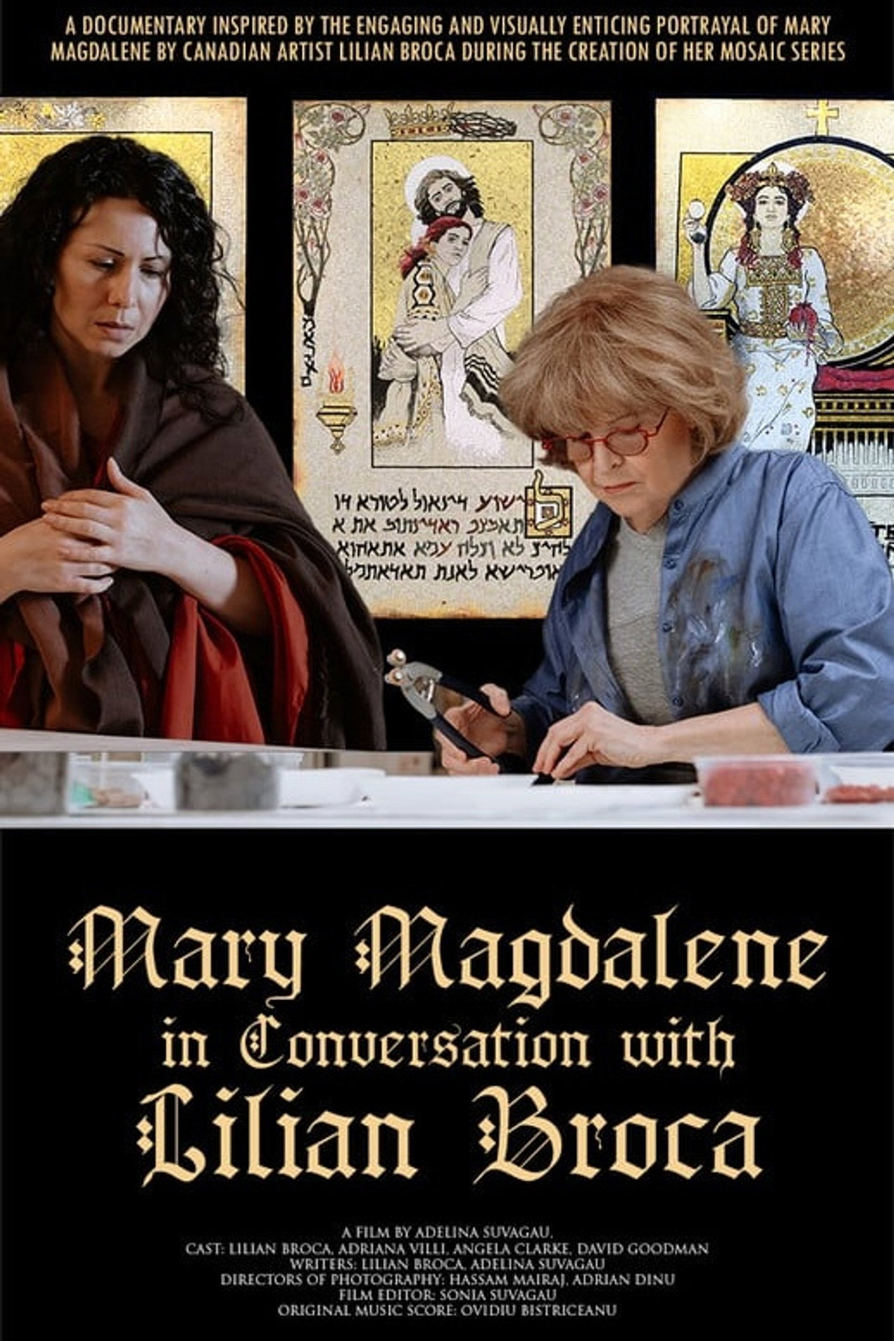Mary Magdalene in Conversation with Lilian Broca Backdrop