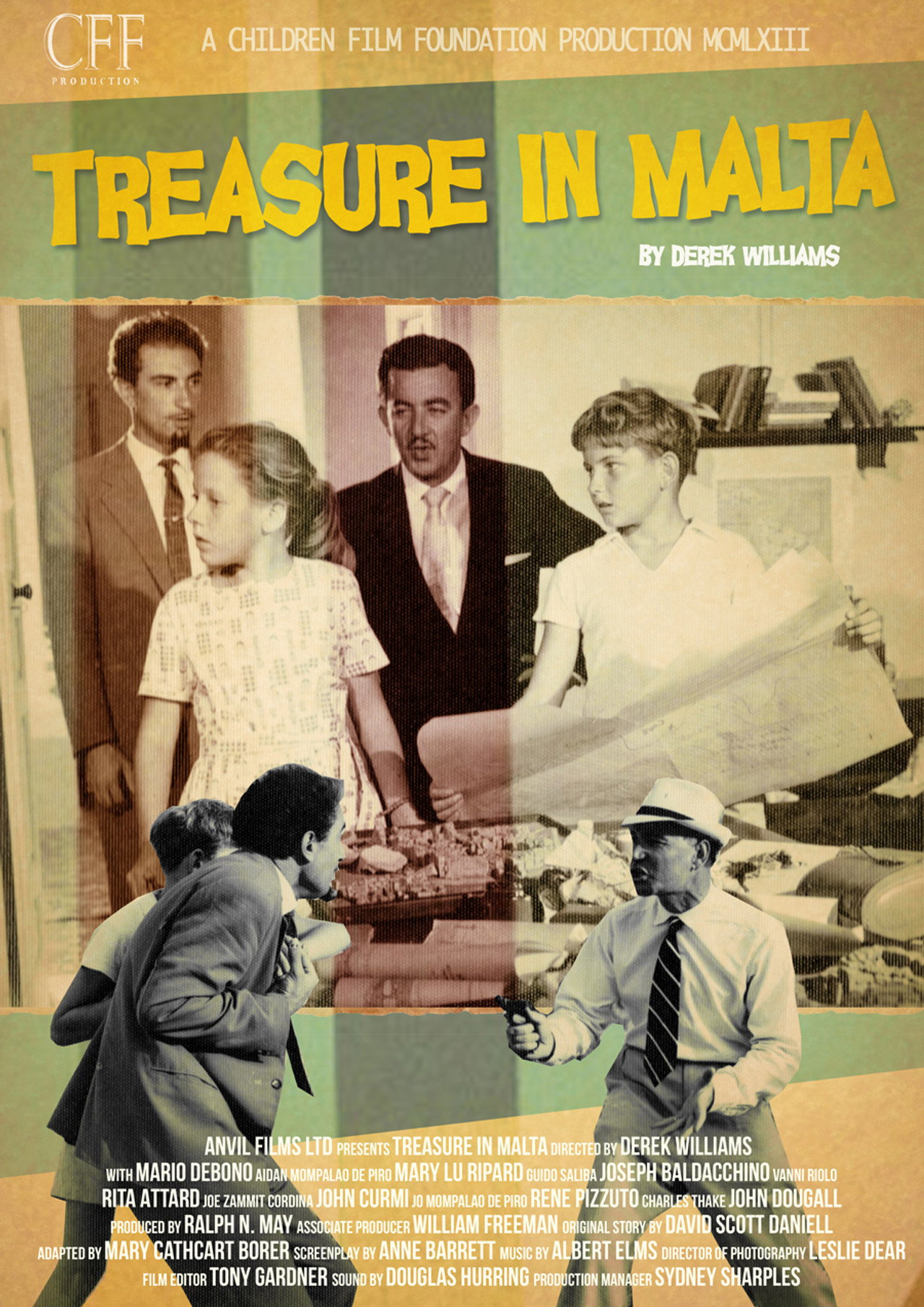 Treasure in Malta filmaffisch