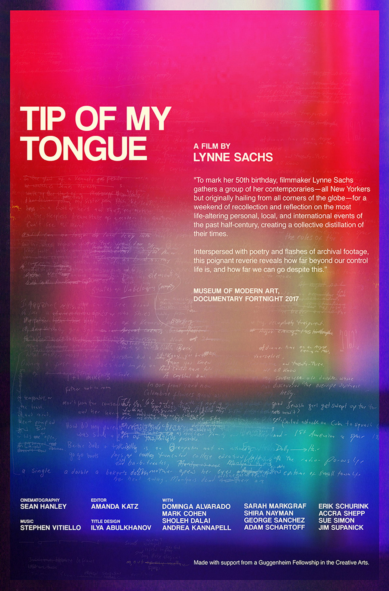 Tip of my Tongue filmaffisch