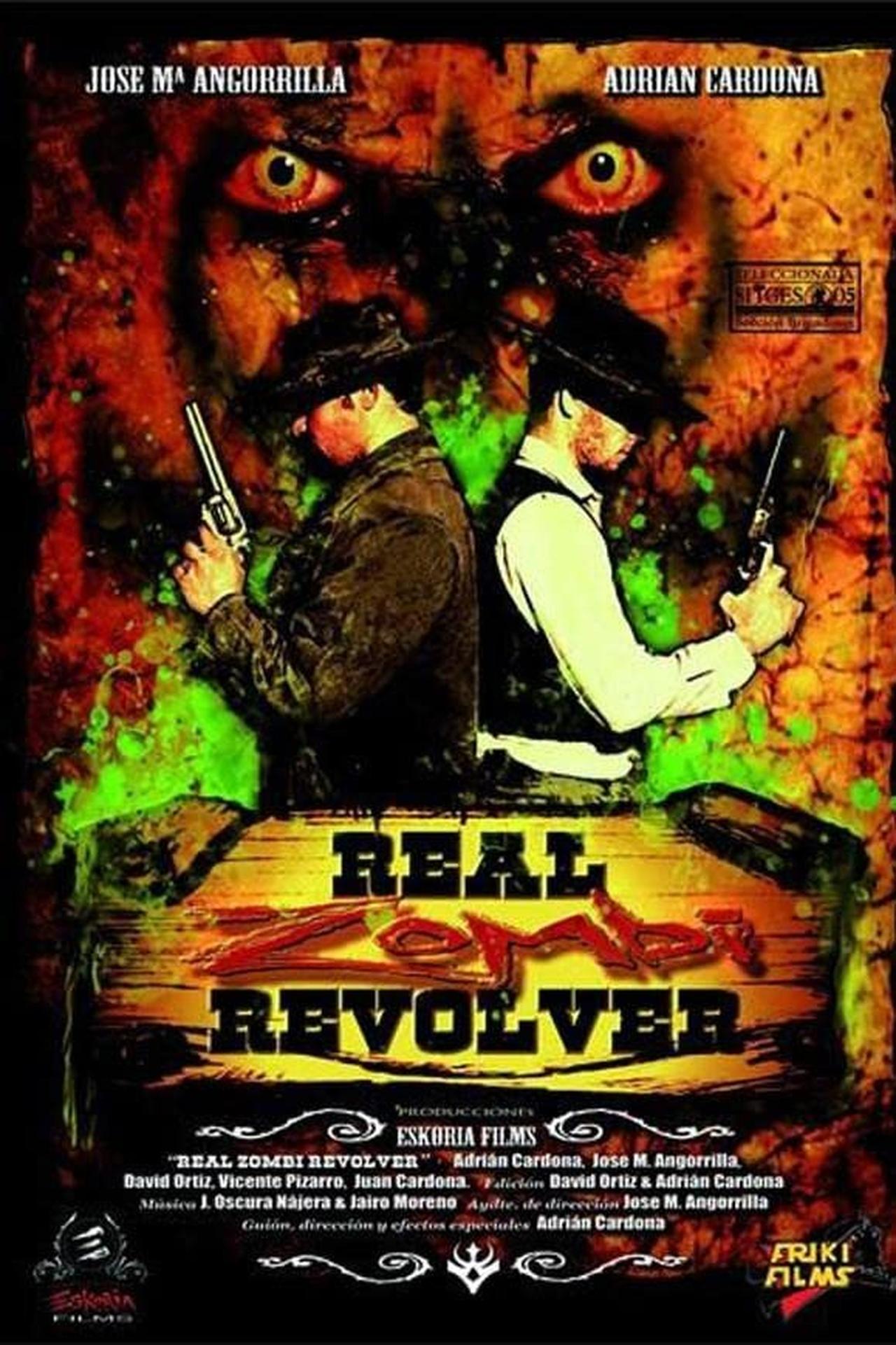 Real Zombi Revolver Backdrop