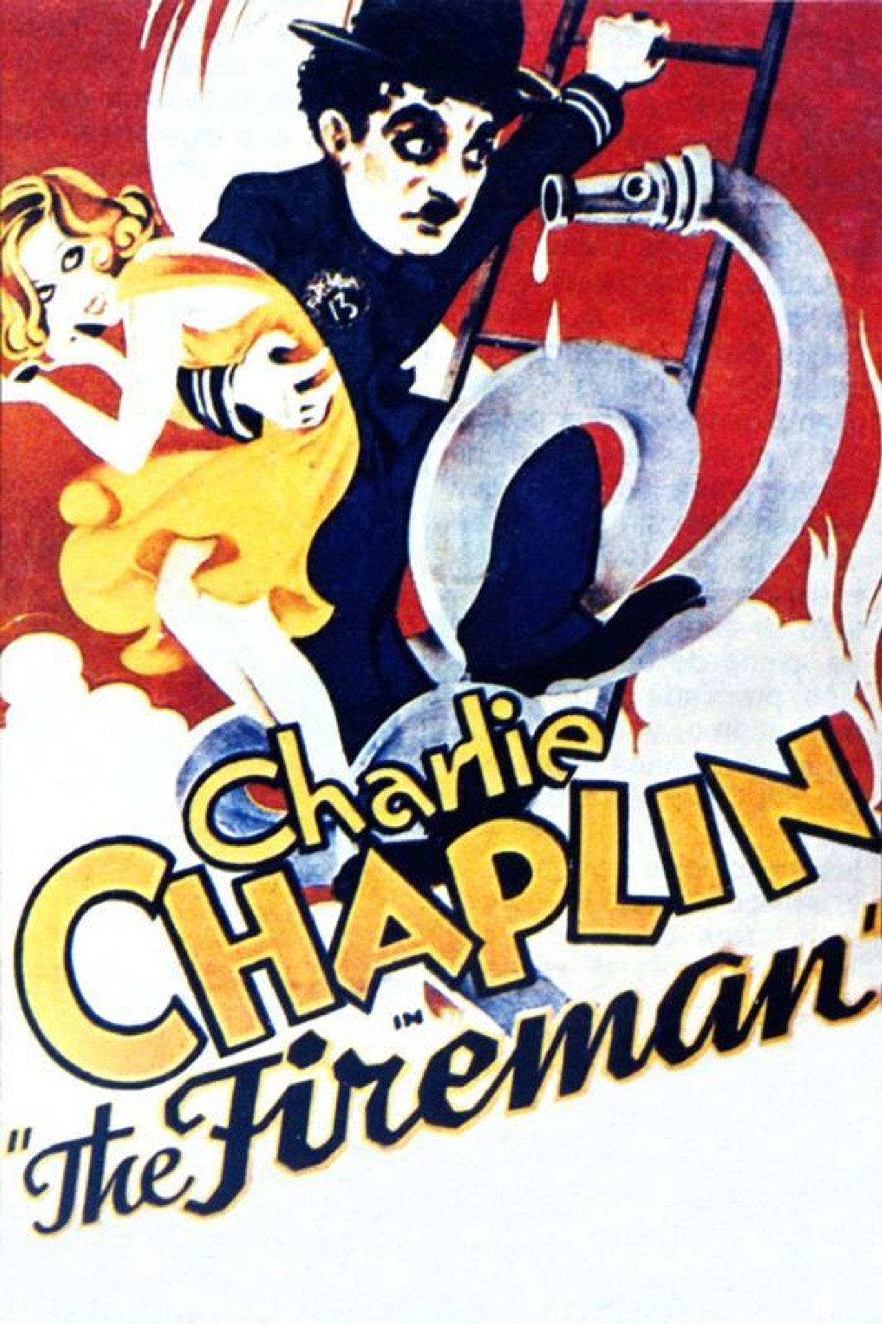 Chaplin, a tűzoltó – plakát 5