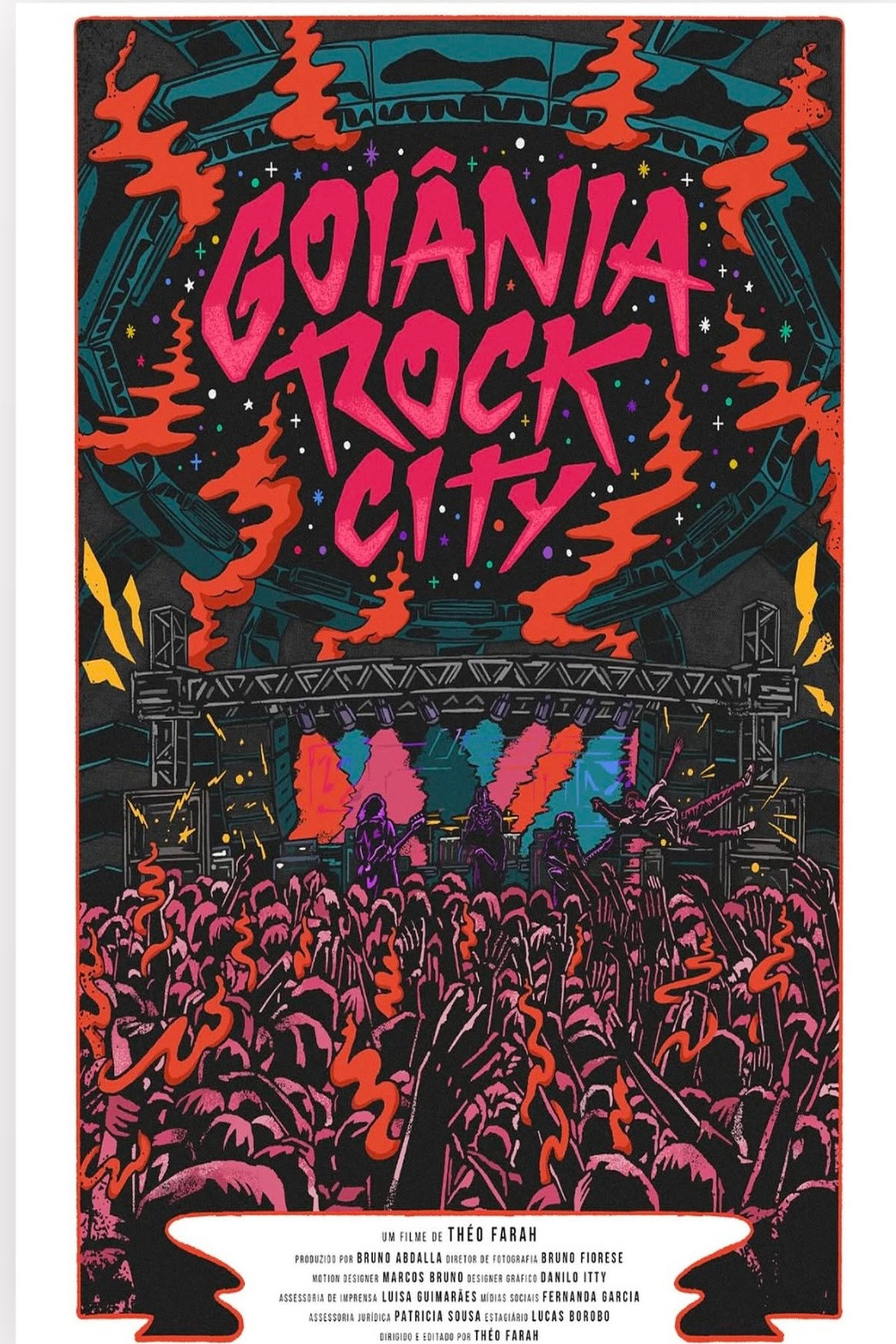 Goiânia Rock City poster