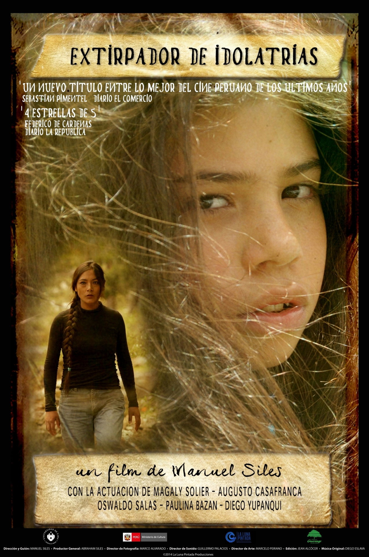 Extirpador de Idolatrias filmaffisch