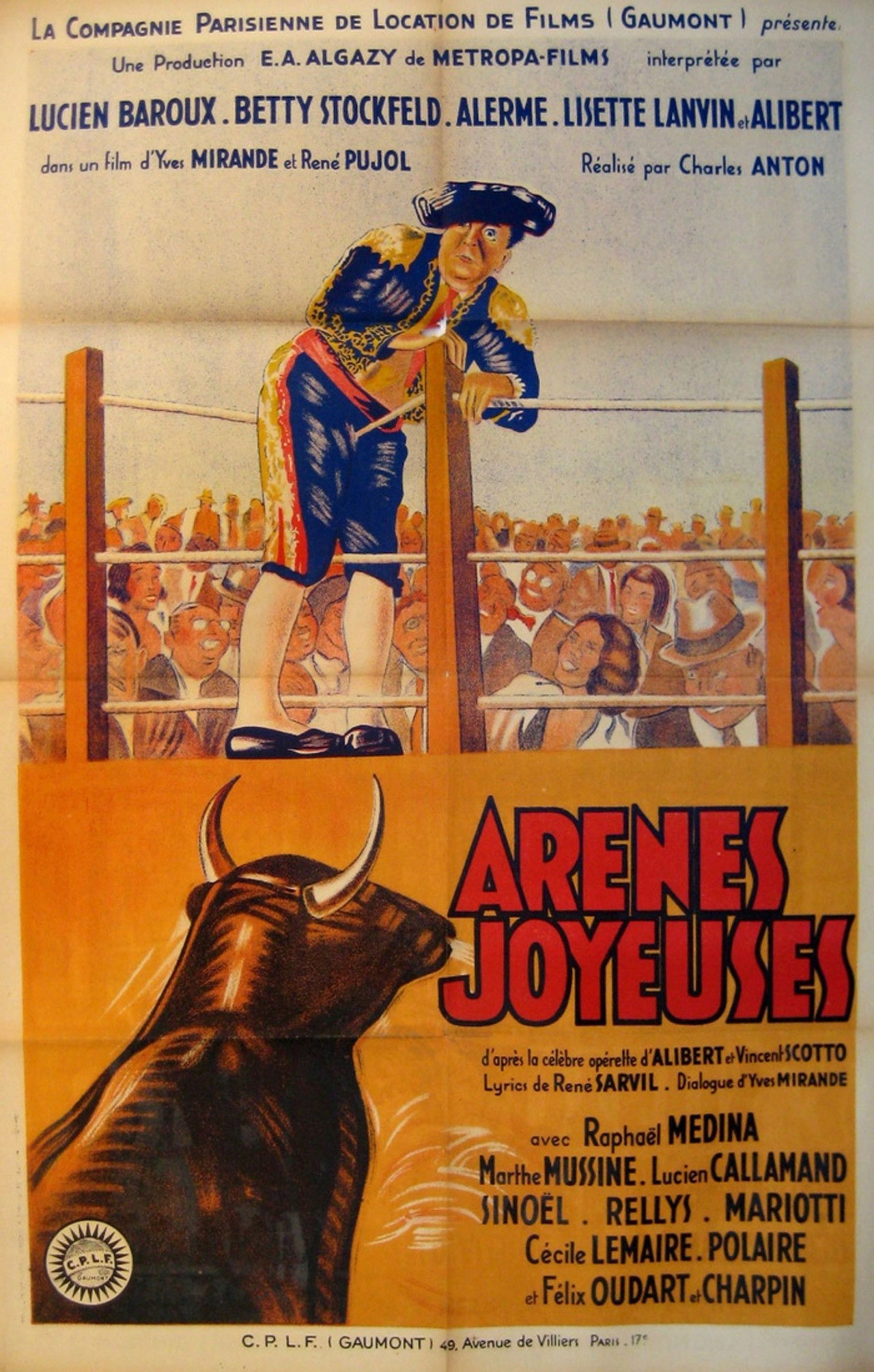 Arènes joyeuses Backdrop