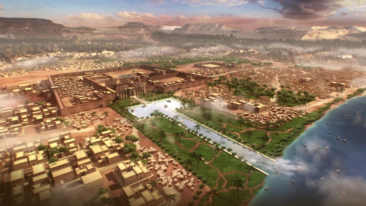 Backdrop for Bronze Age