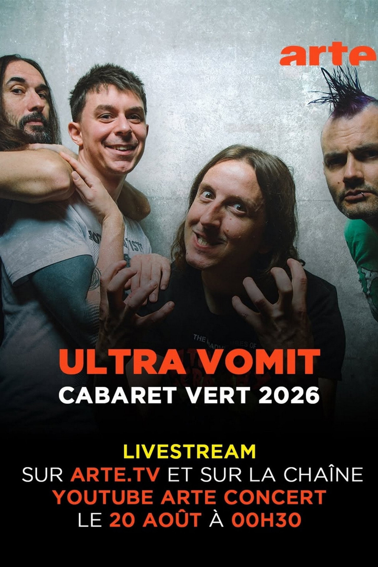 Ultra Vomit - Cabaret Vert 2026