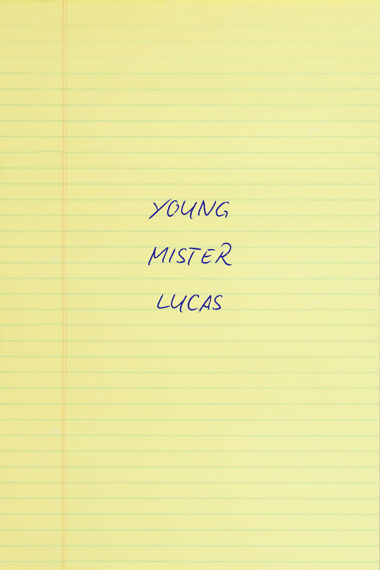 Young Mr. Lucas Backdrop