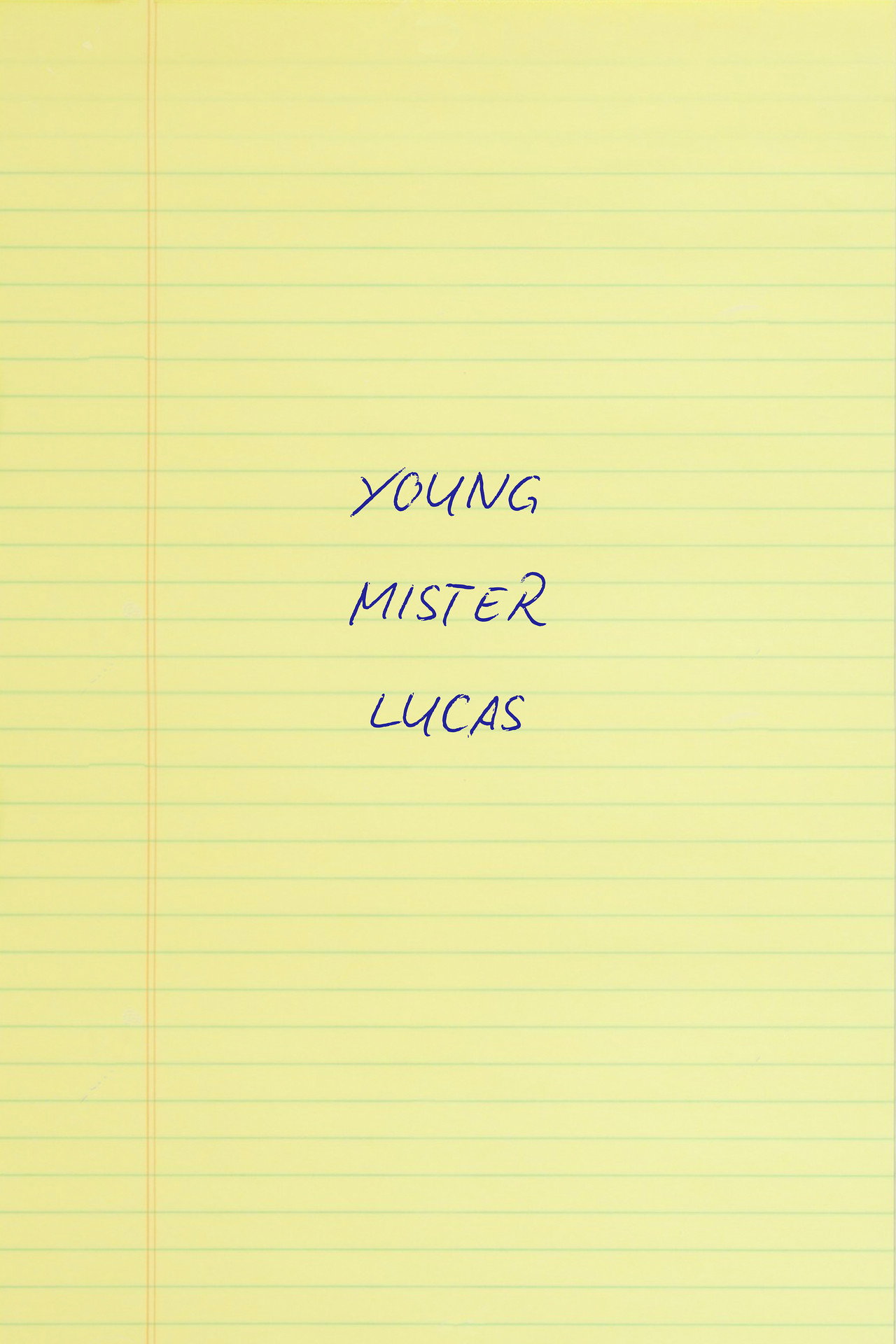 Young Mr. Lucas
