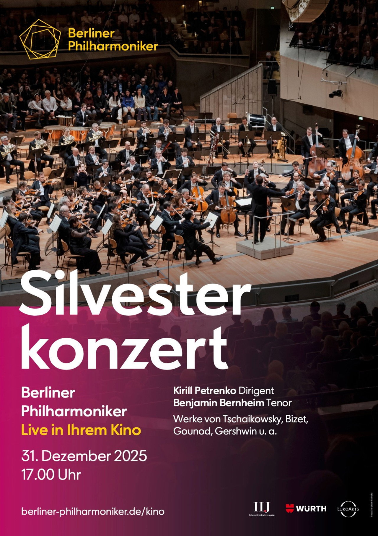 Berliner Philharmoniker: Silvesterkonzert 2025 filmaffisch