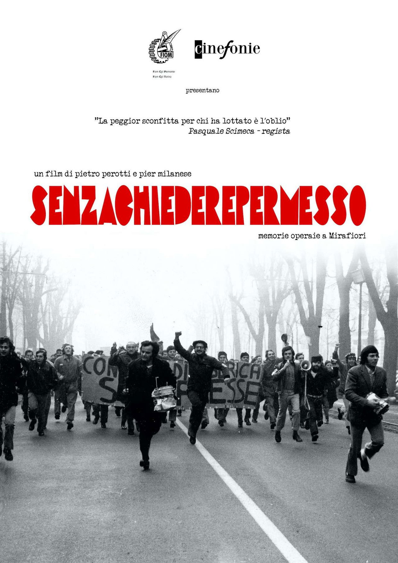 Senzachiederepermesso poster