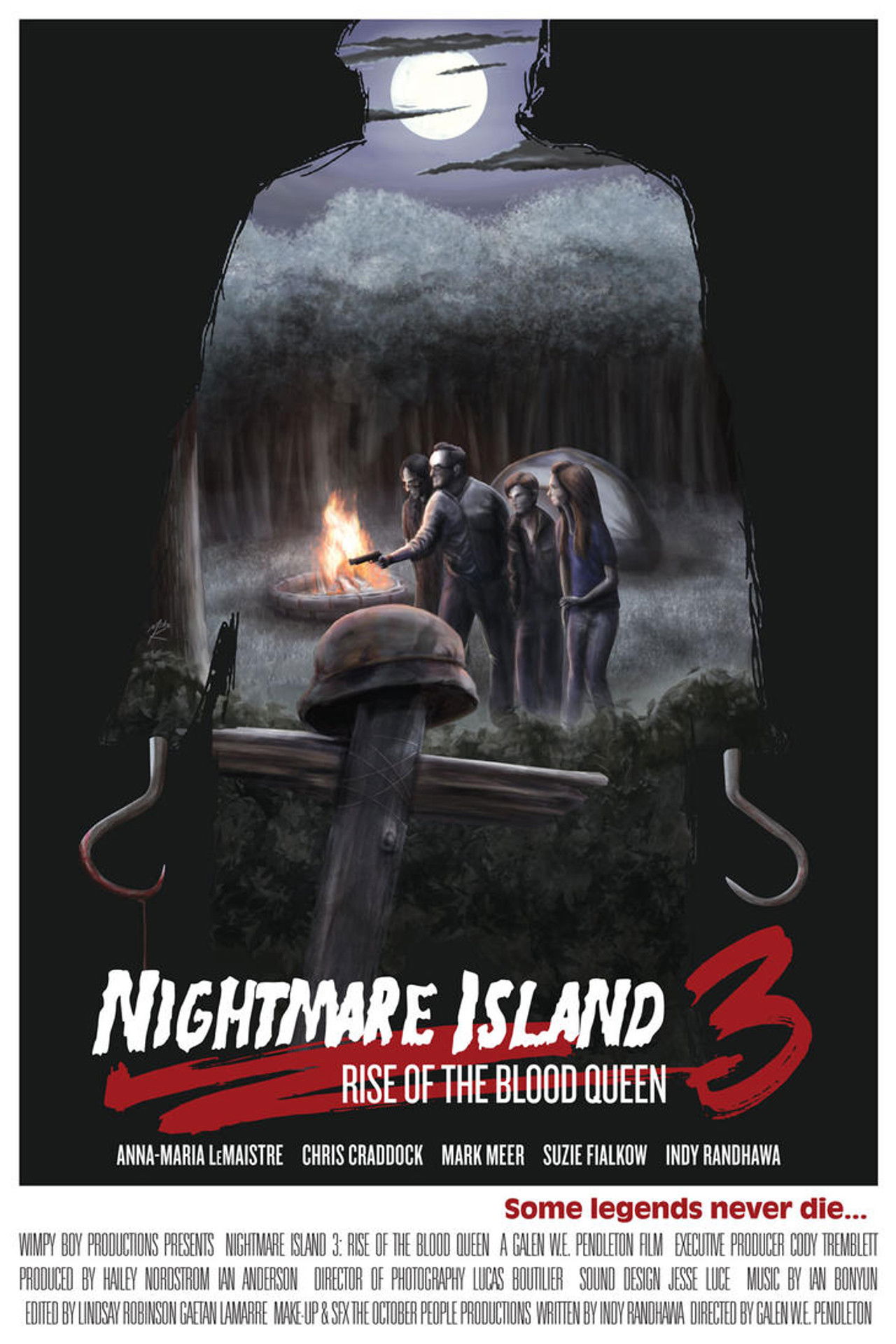 Nightmare Island 3: Rise of the Blood Queen Backdrop