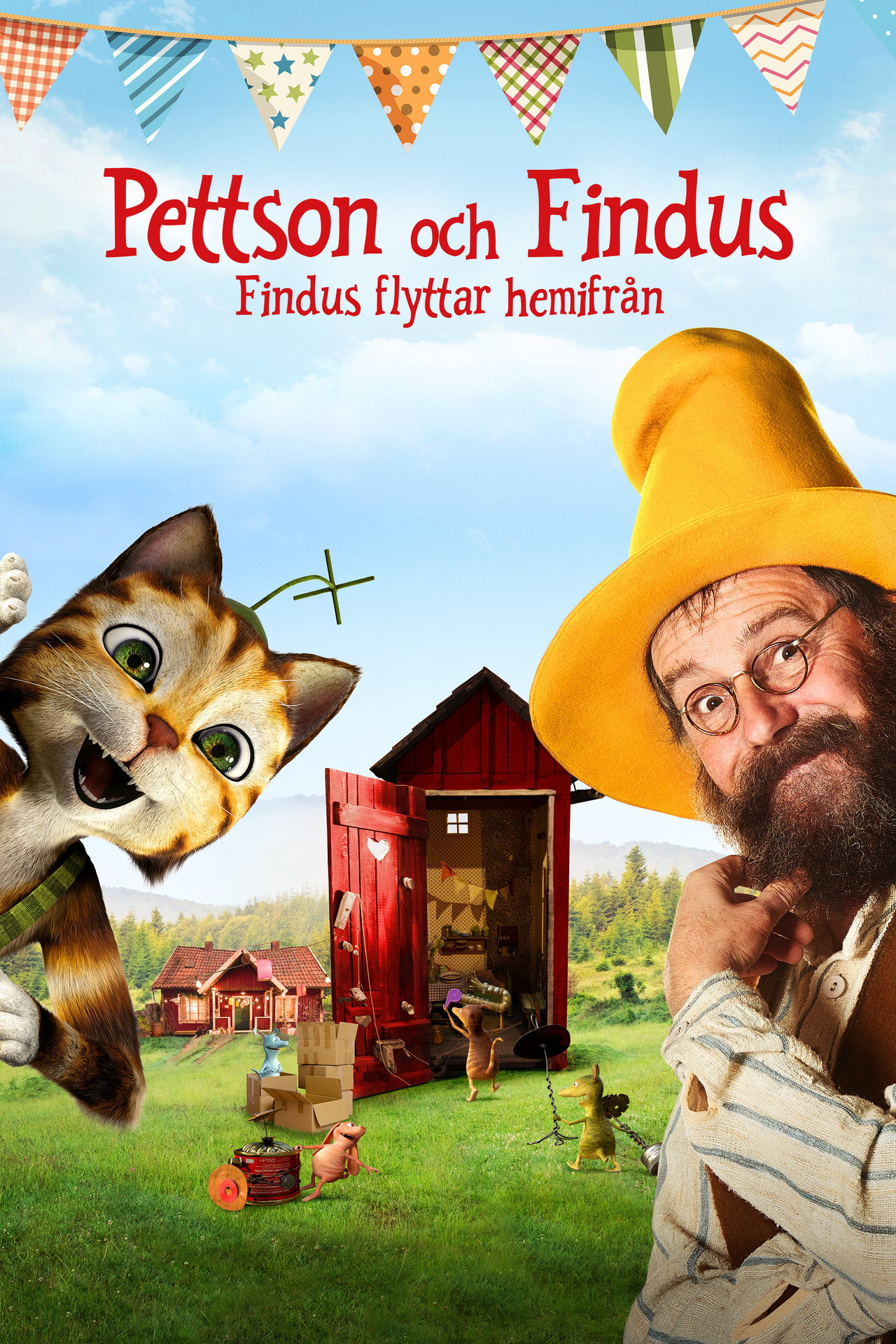 Pettson och Findus - Findus flyttar hemifrån filmaffisch