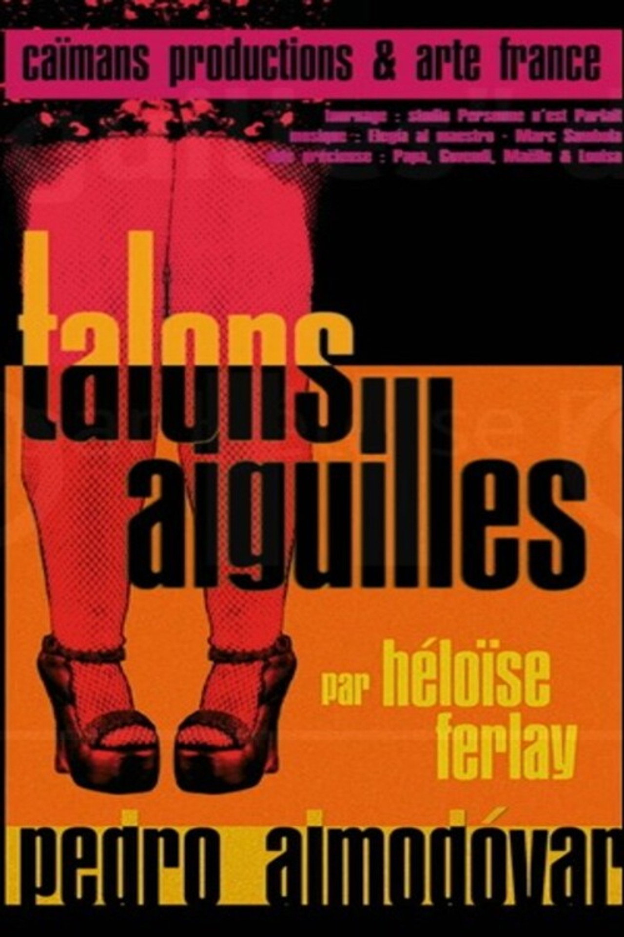Short Cuts: Talons aiguilles de Pedro Almodovar filmaffisch