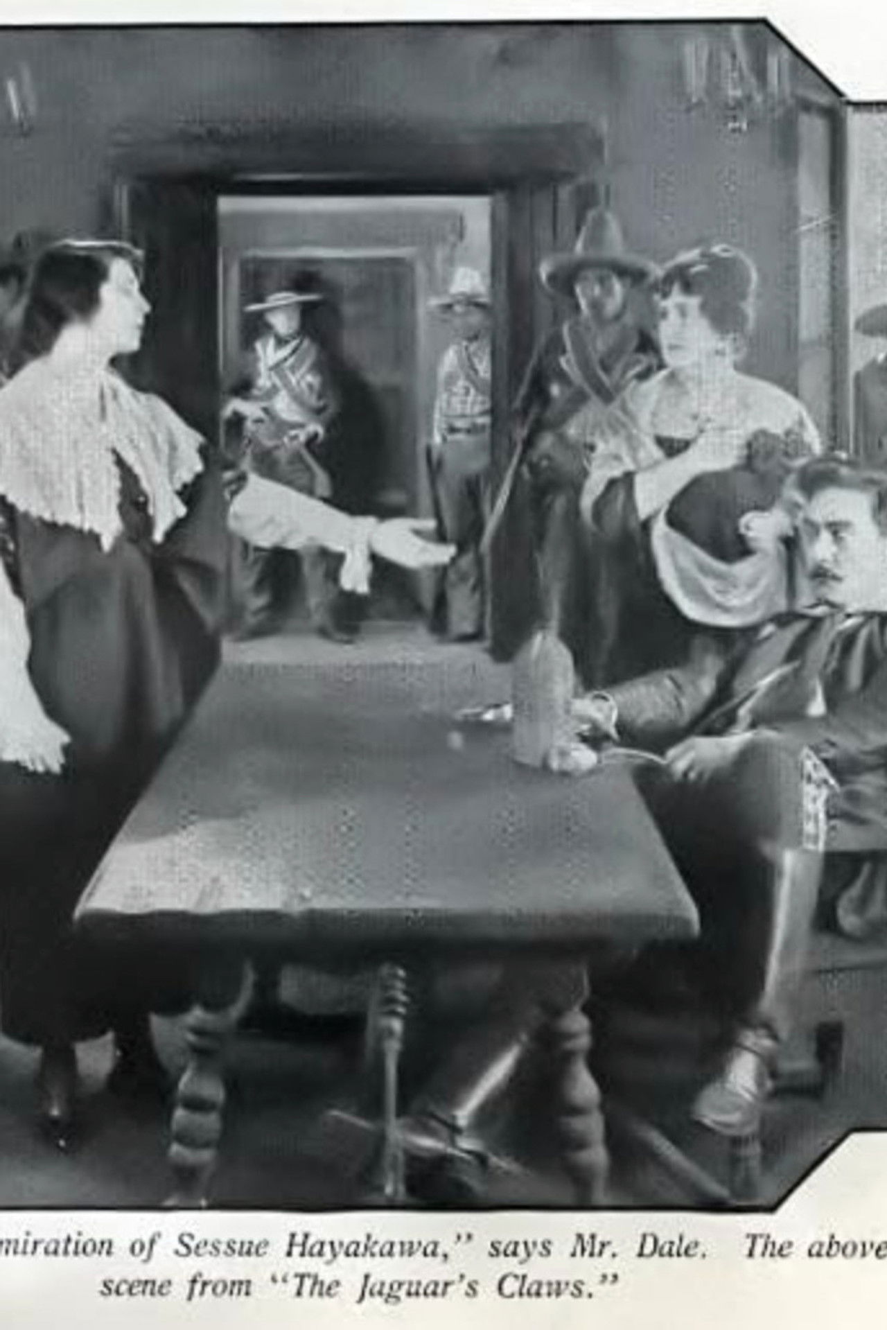 The Jaguar's Claws Backdrop