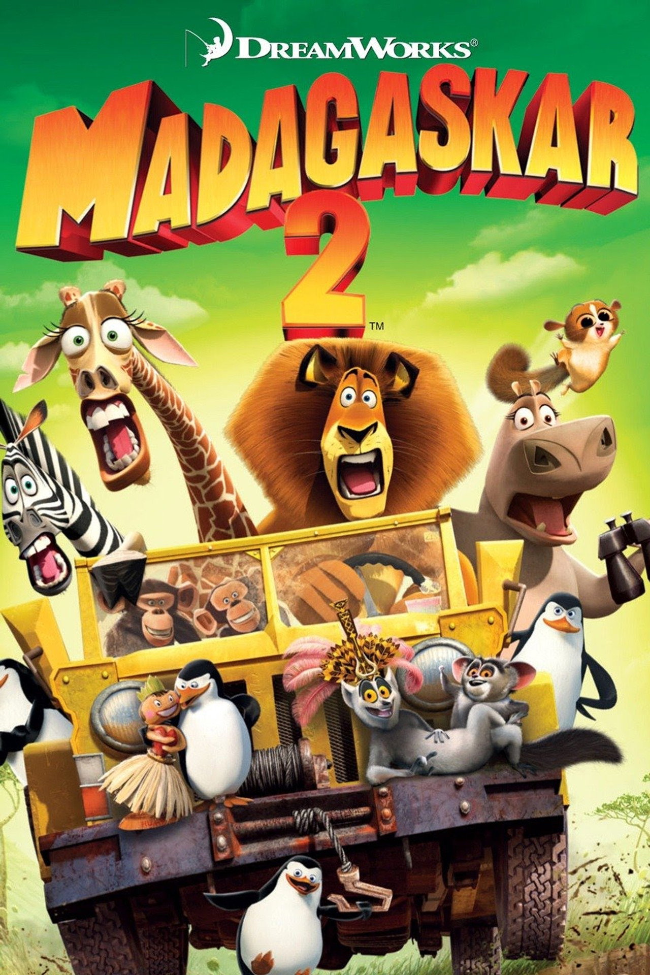 Madagaskar 2 filmaffisch