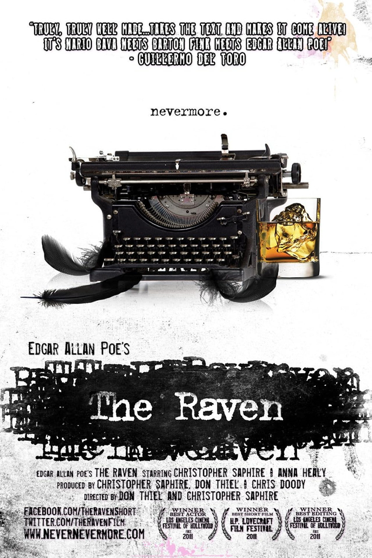 Edgar Allan Poe's The Raven Backdrop