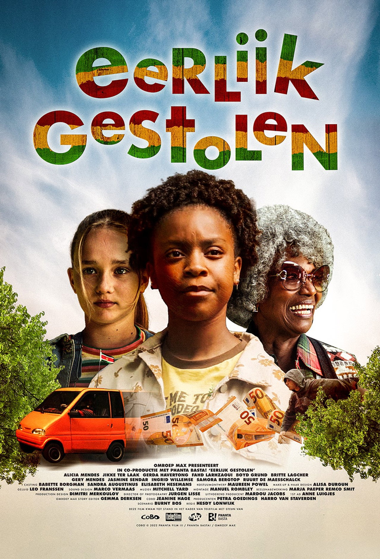 Eerlijk gestolen filmaffisch