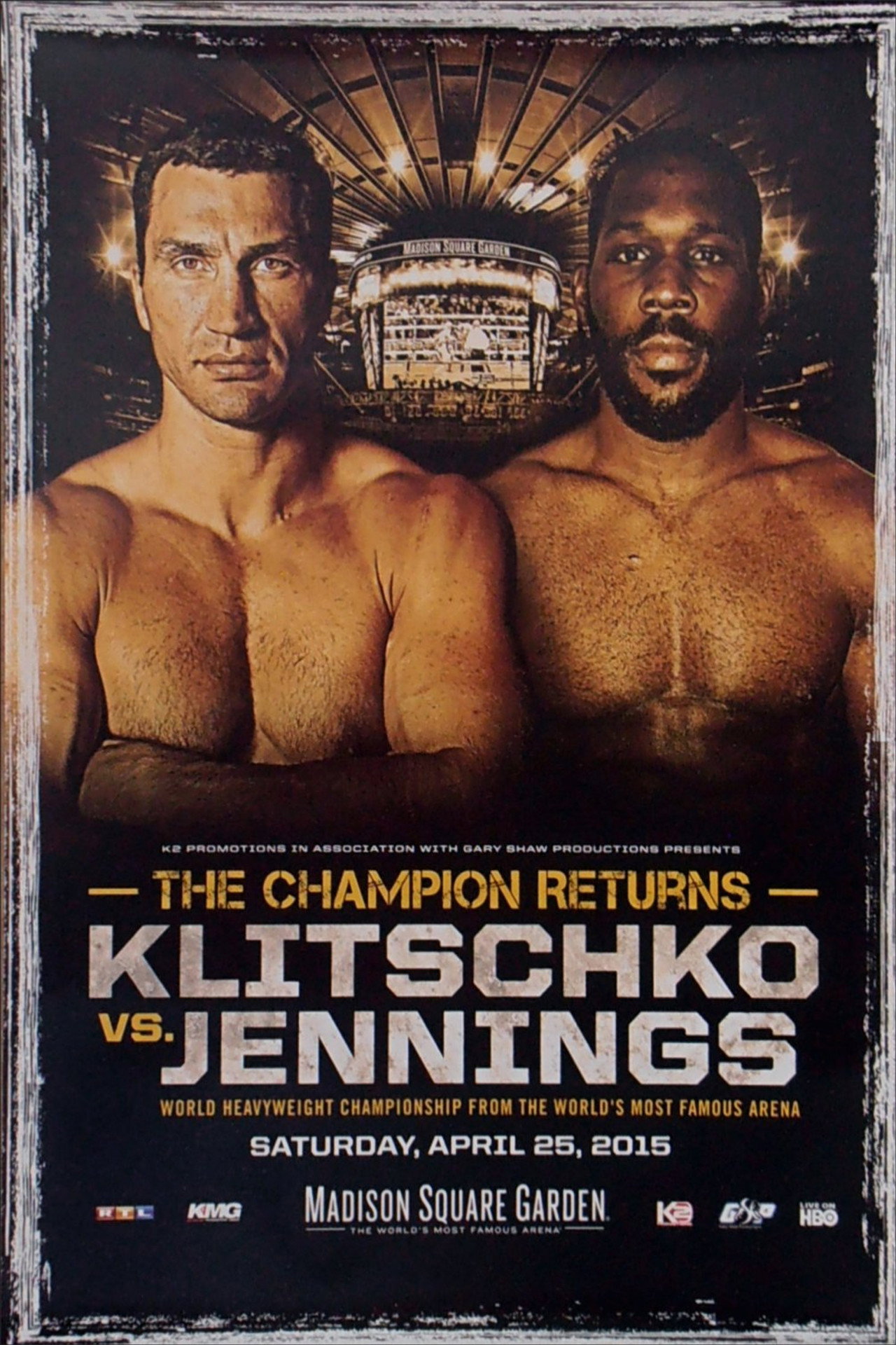 Wladimir Klitschko vs. Bryant Jennings filmaffisch