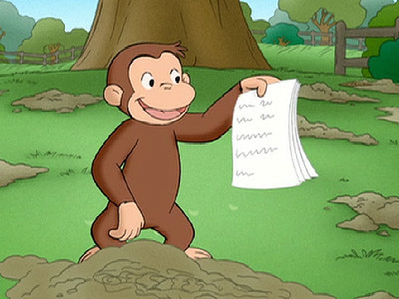 Curious George - Season 1 Episode 18 : Squirrel For a Day