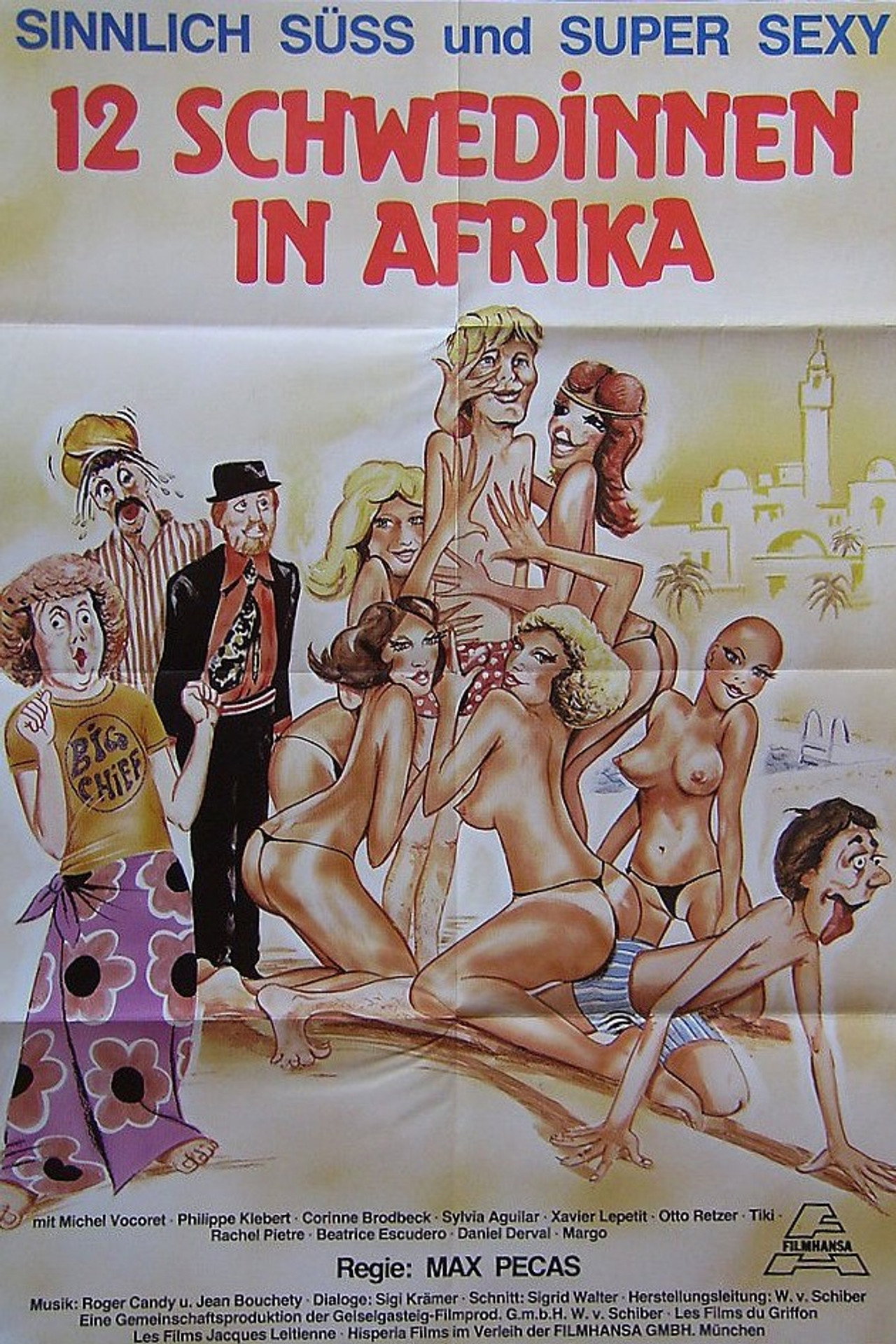 Zwölf Schwedinnen in Afrika