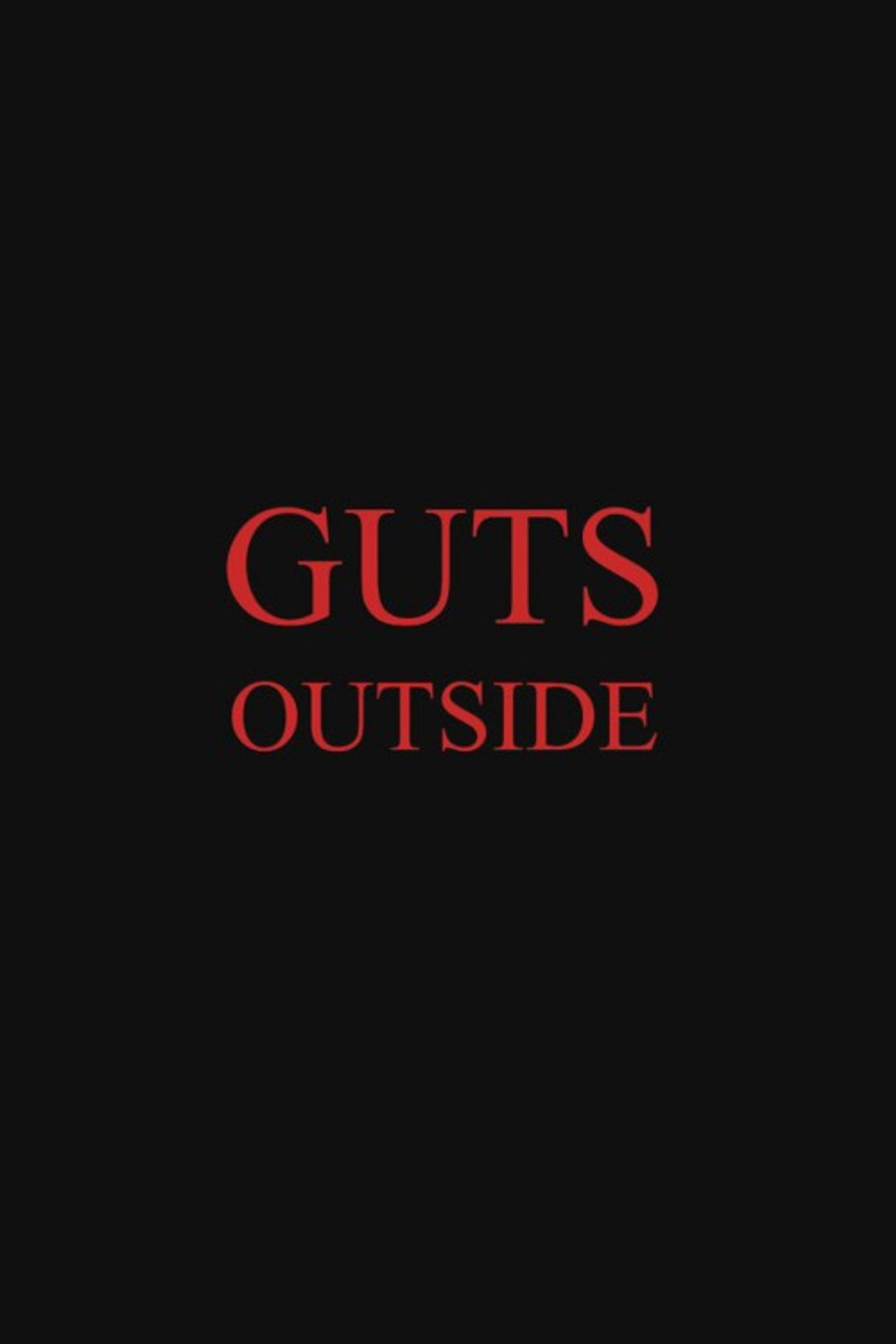 Guts Outside filmaffisch