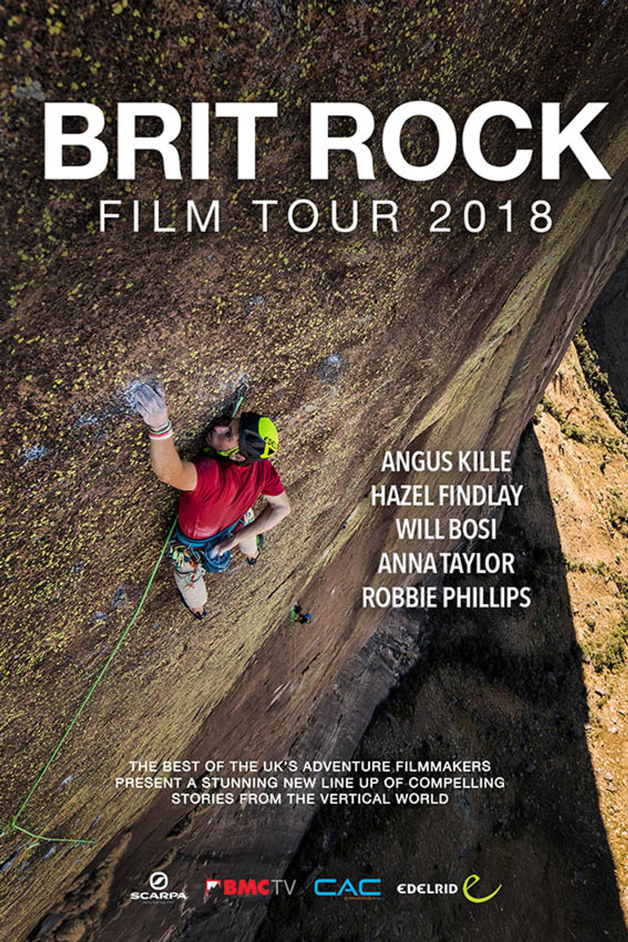 Brit Rock Film Tour 2018 filmaffisch