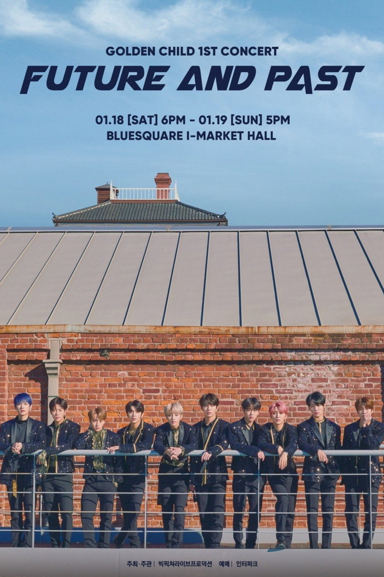 GOLDEN CHILD 1st CONCERT "Future And Past" in Seoul filmaffisch