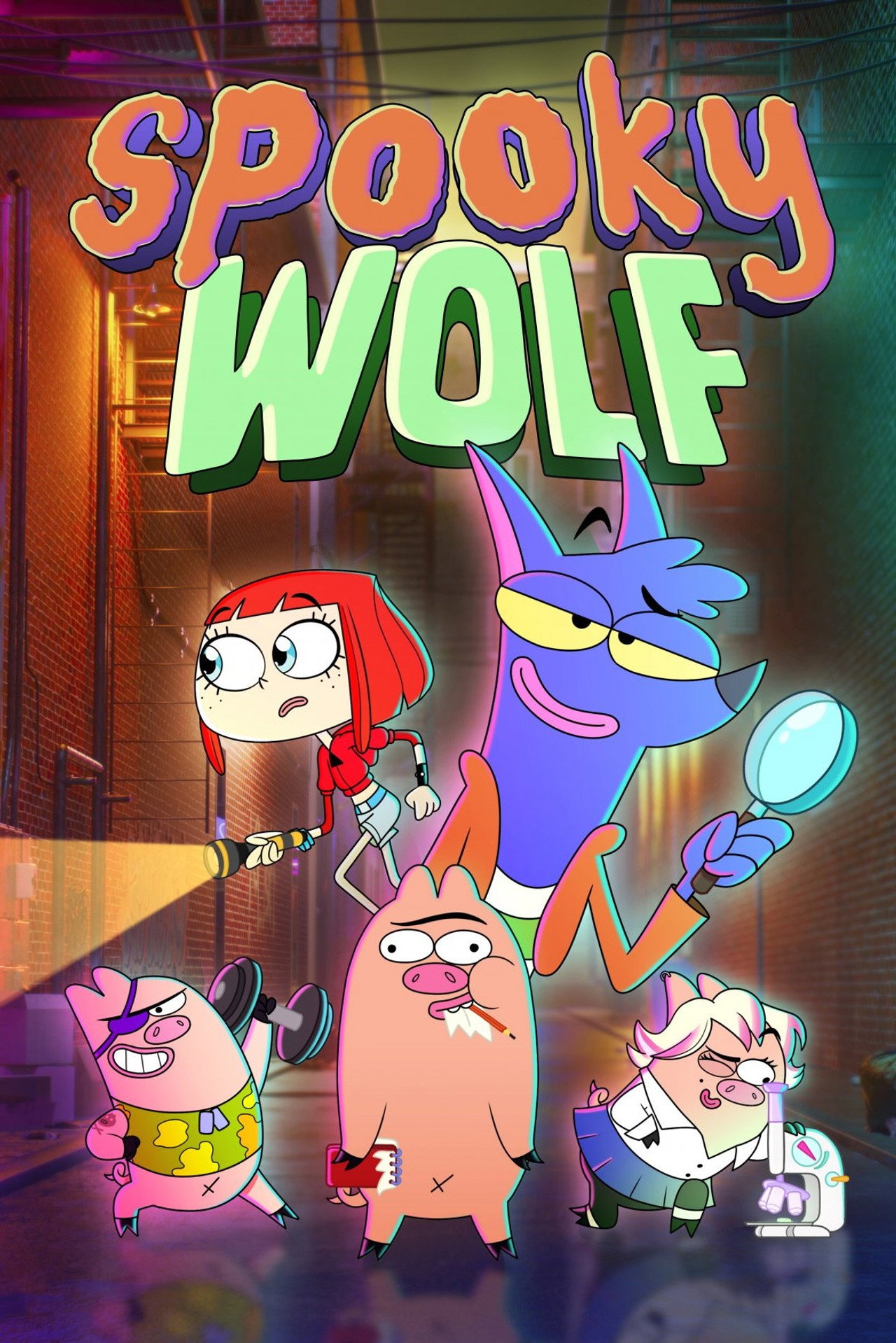 Spooky Wolf affisch