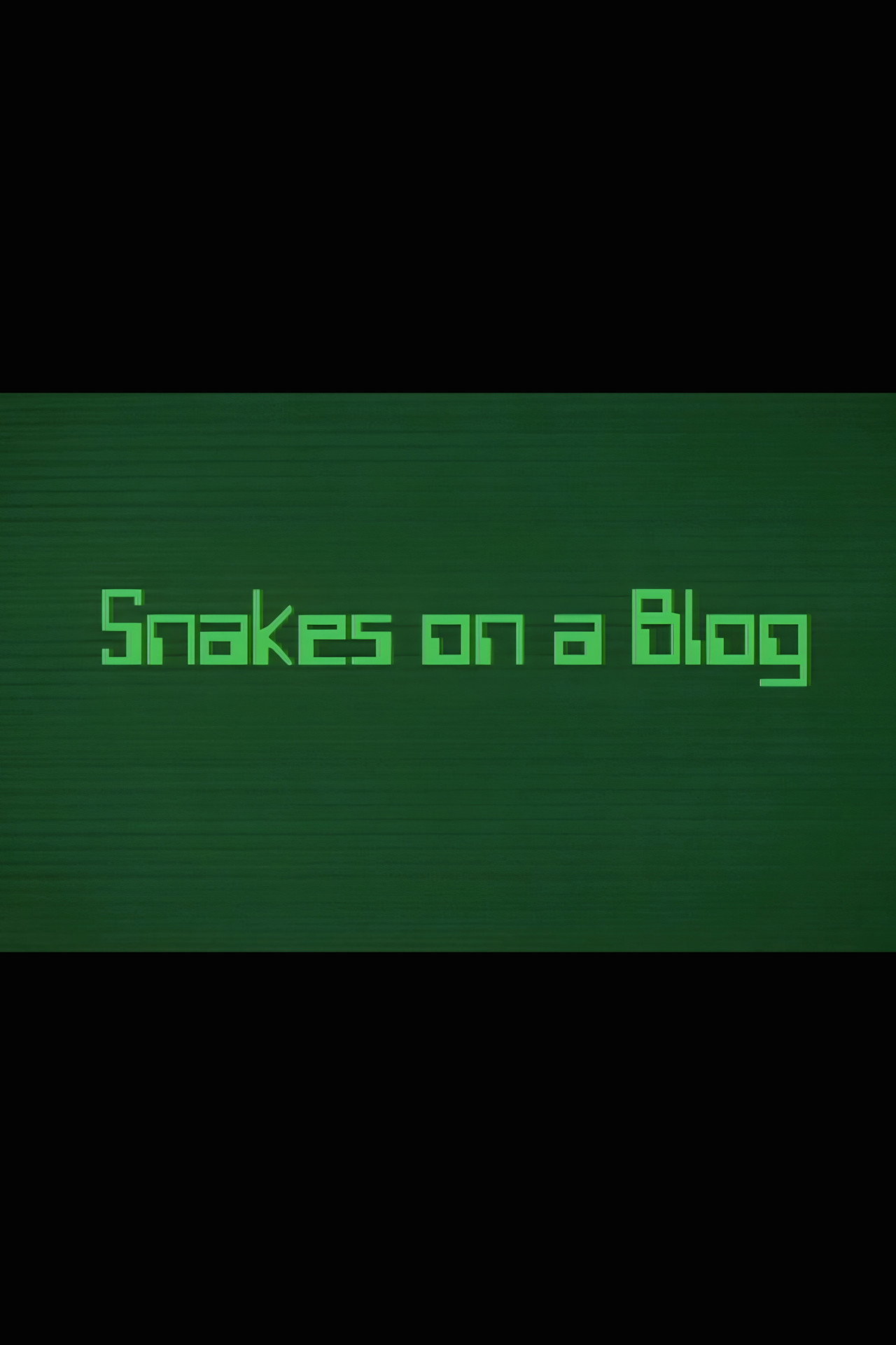 Snakes on a Blog