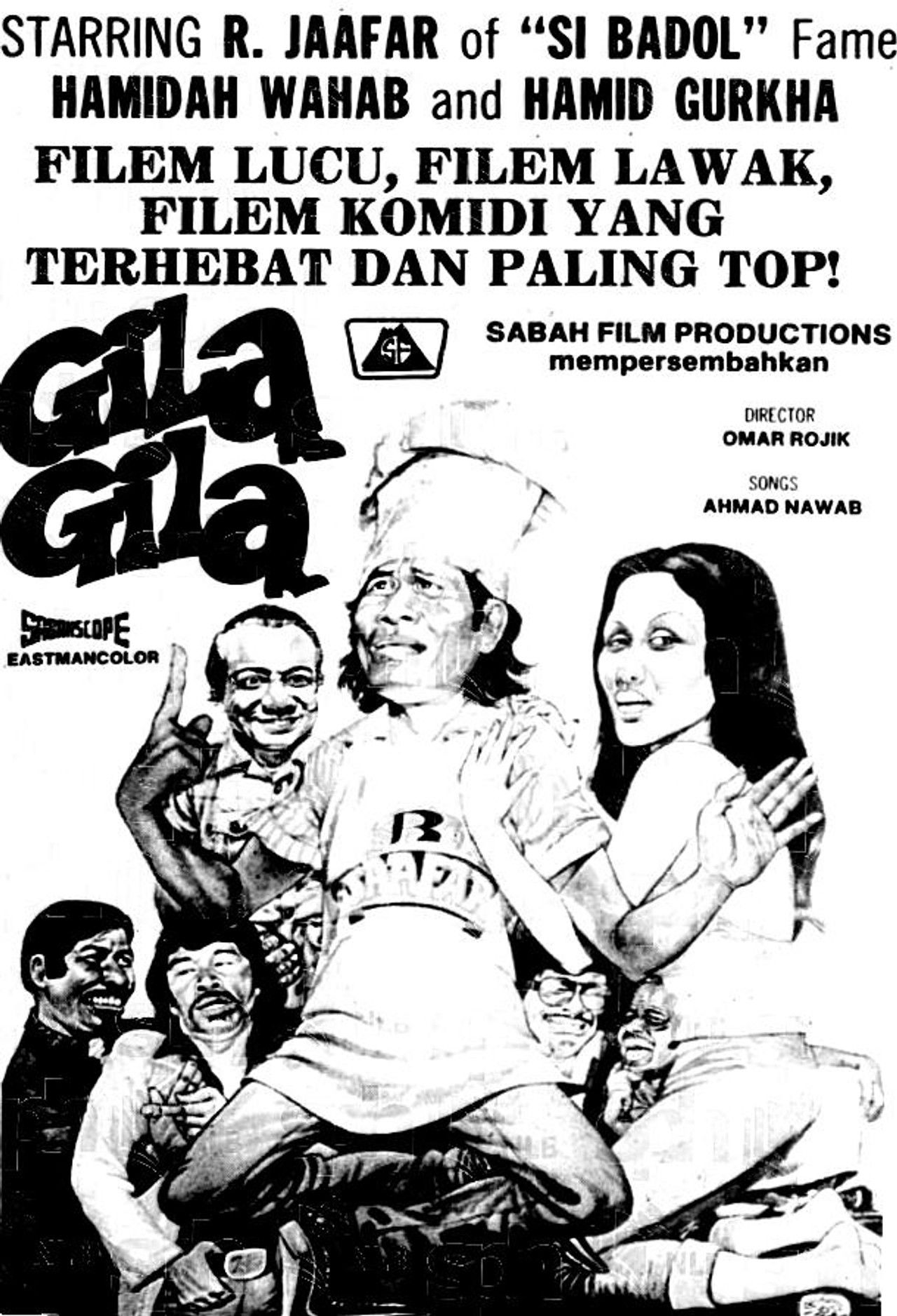 Gila-Gila Backdrop