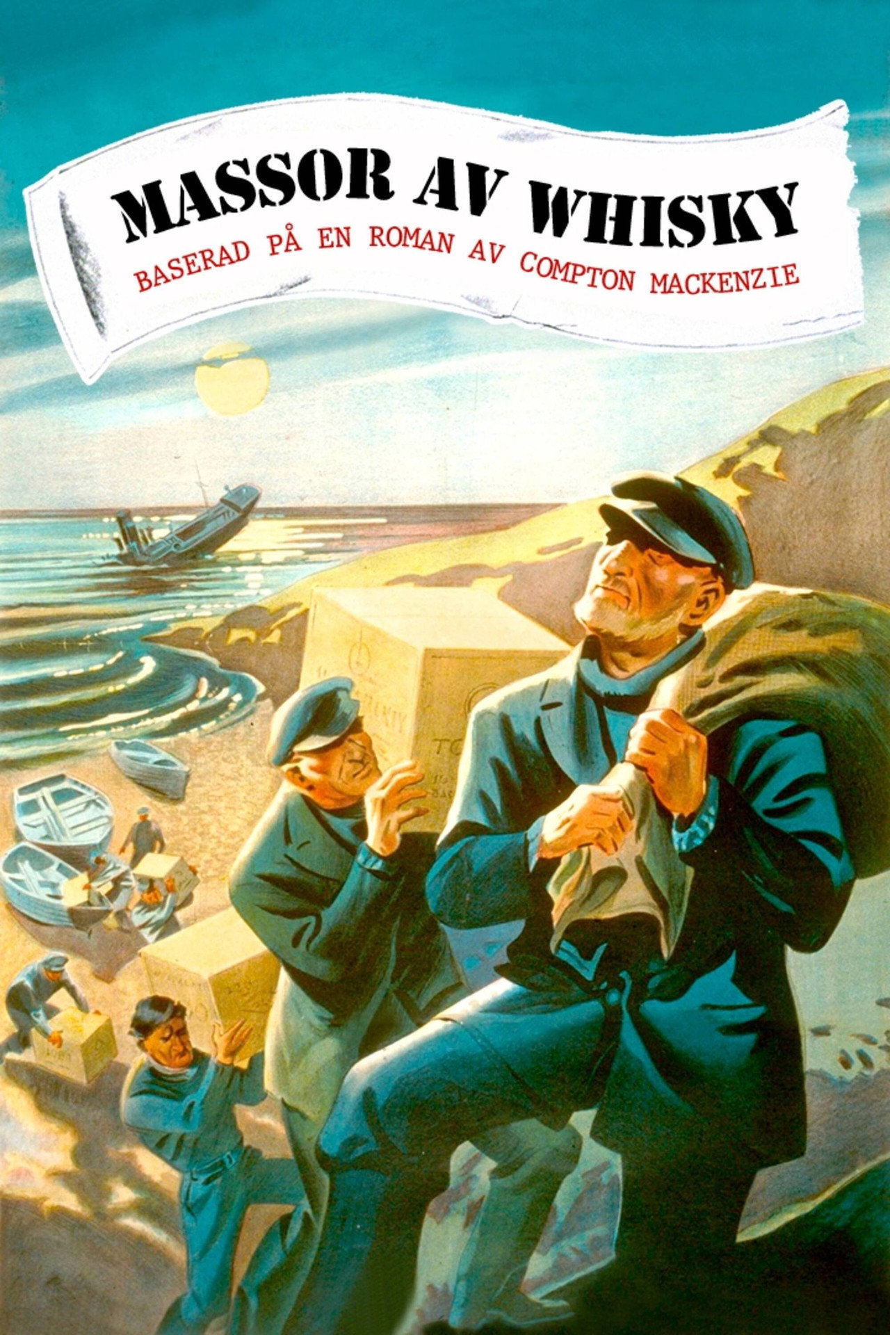 Massor av whisky filmaffisch