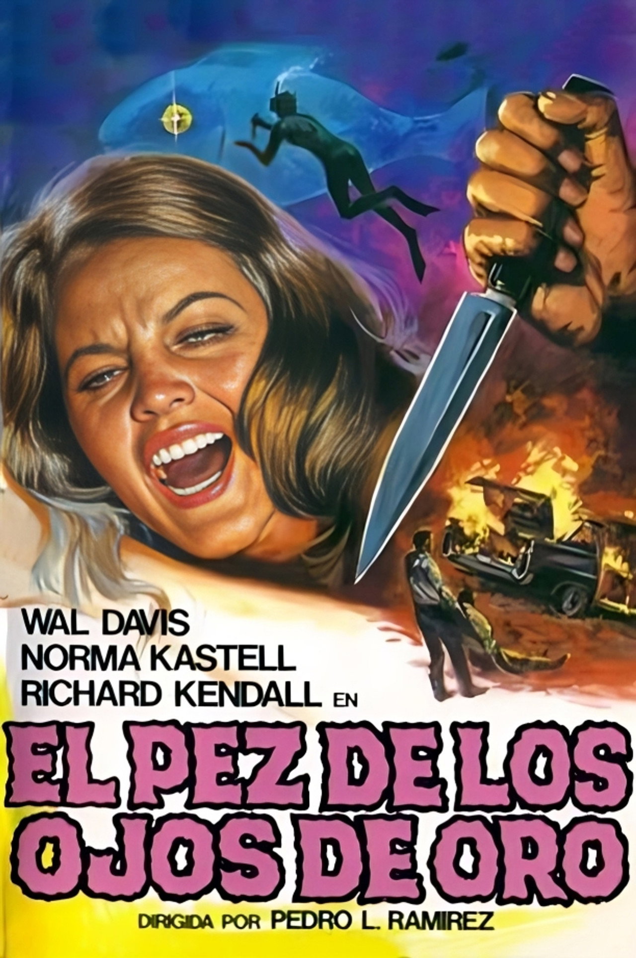 El pez de los ojos de oro filmaffisch