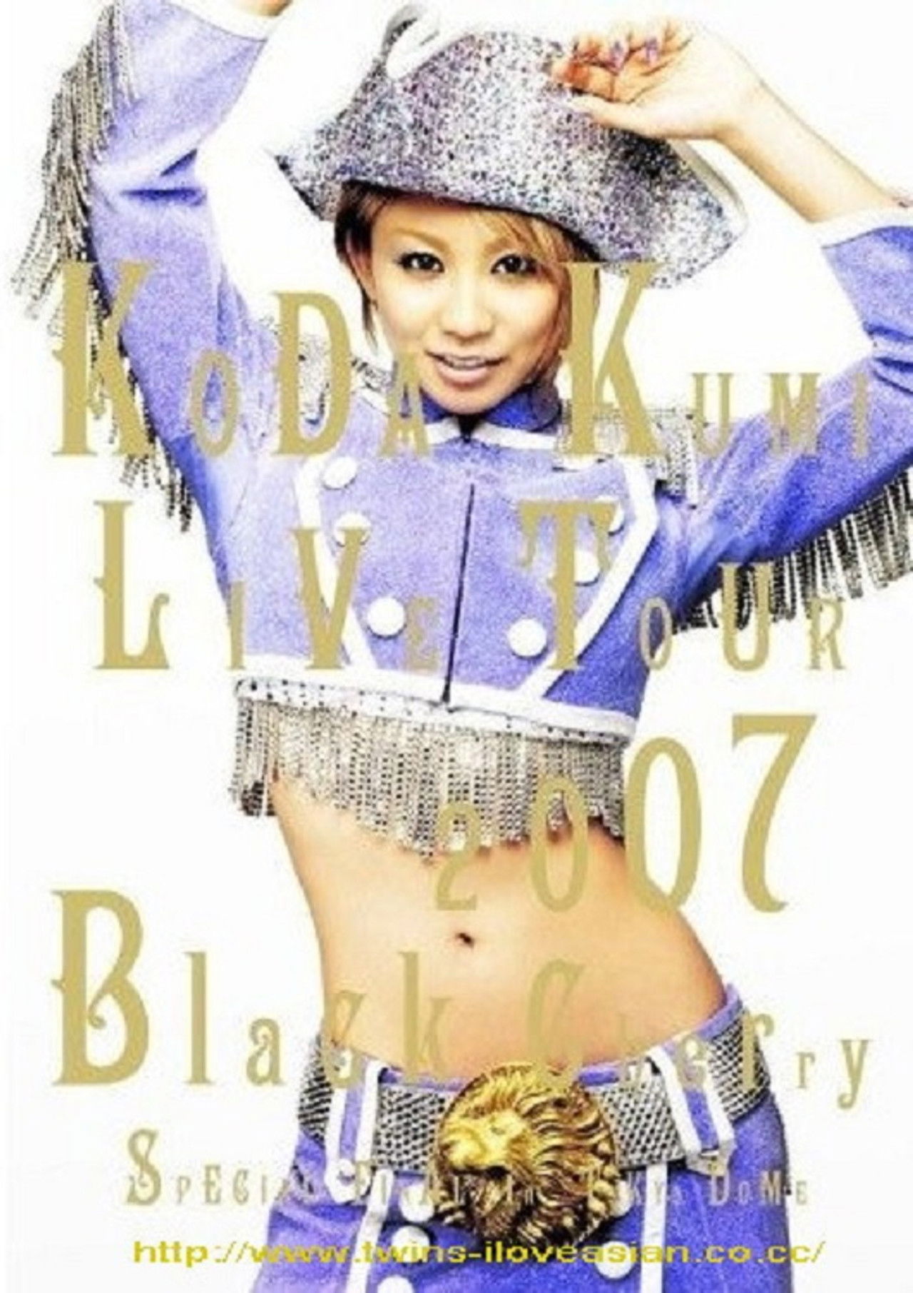 Koda Kumi - Live Tour 2007 ~Black Cherry~ SPECIAL FINAL in Tokyo Dome Backdrop