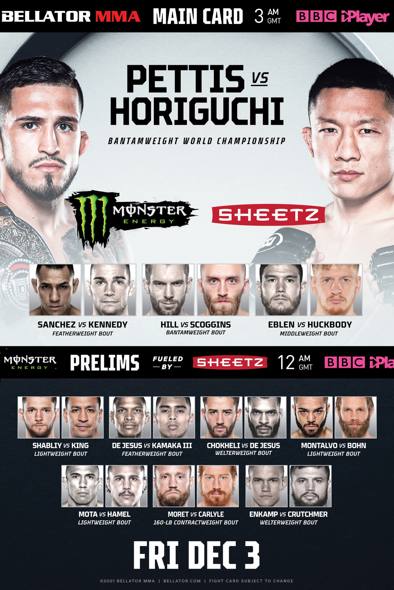 Bellator 272: Pettis vs. Horiguchi filmaffisch