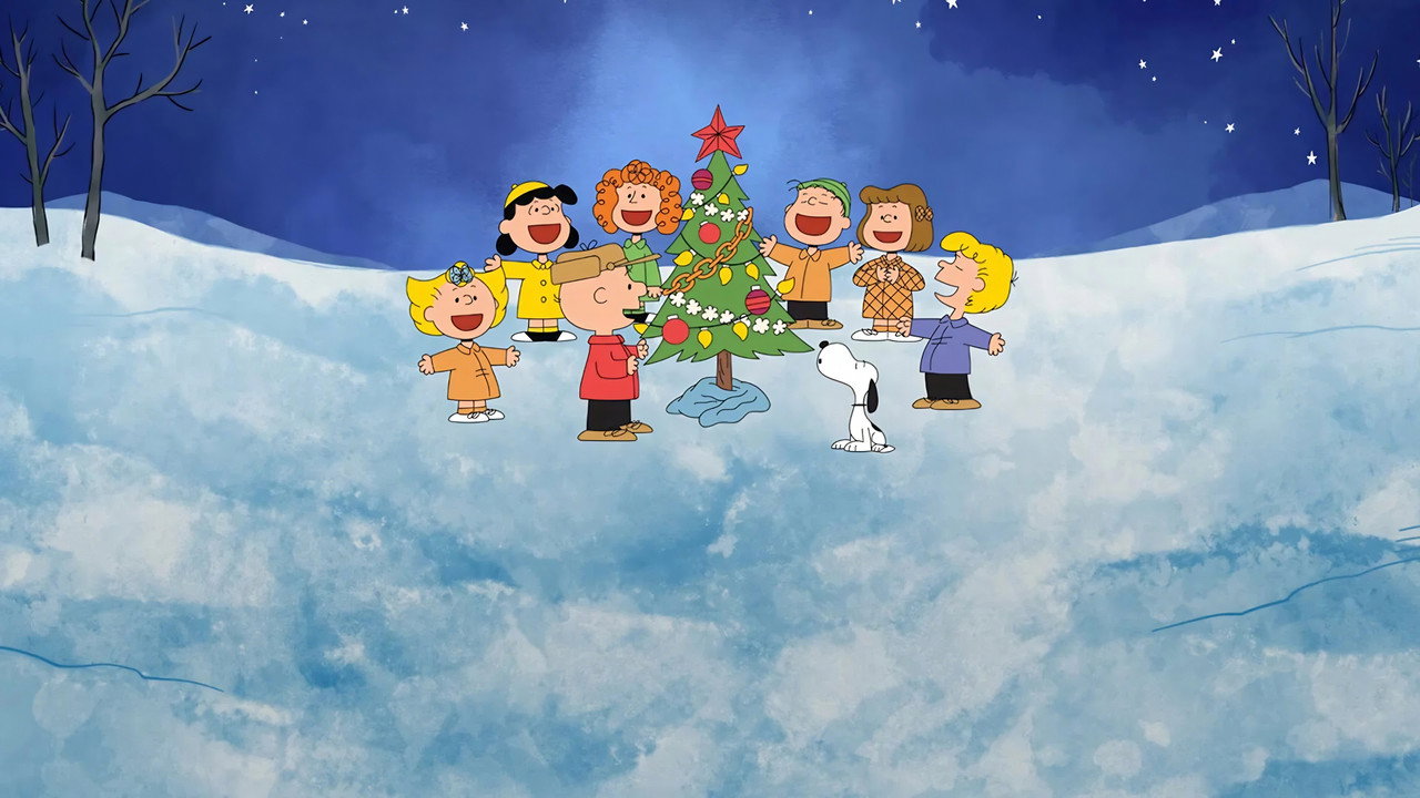A Charlie Brown Christmas background 46
