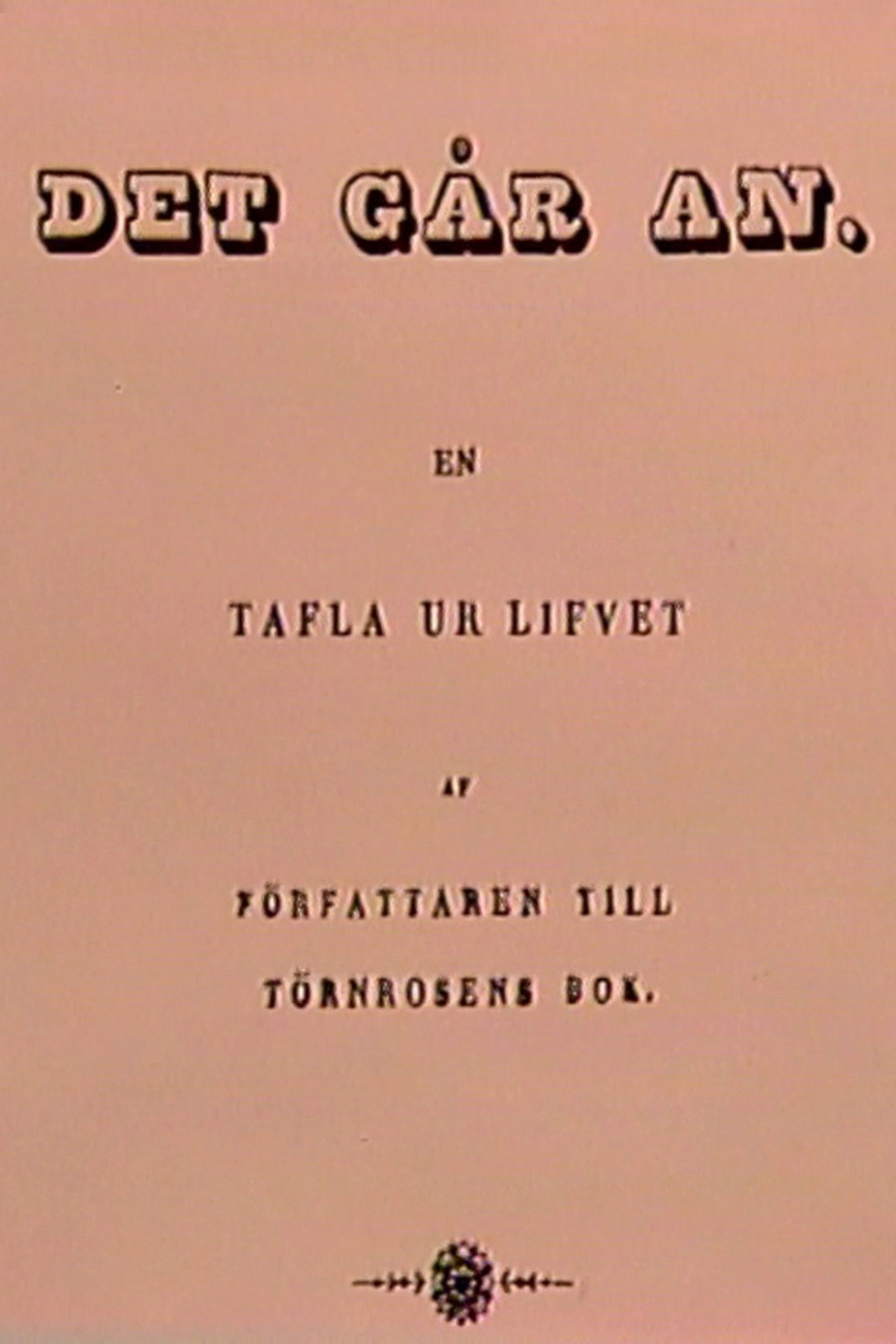 Det går an
