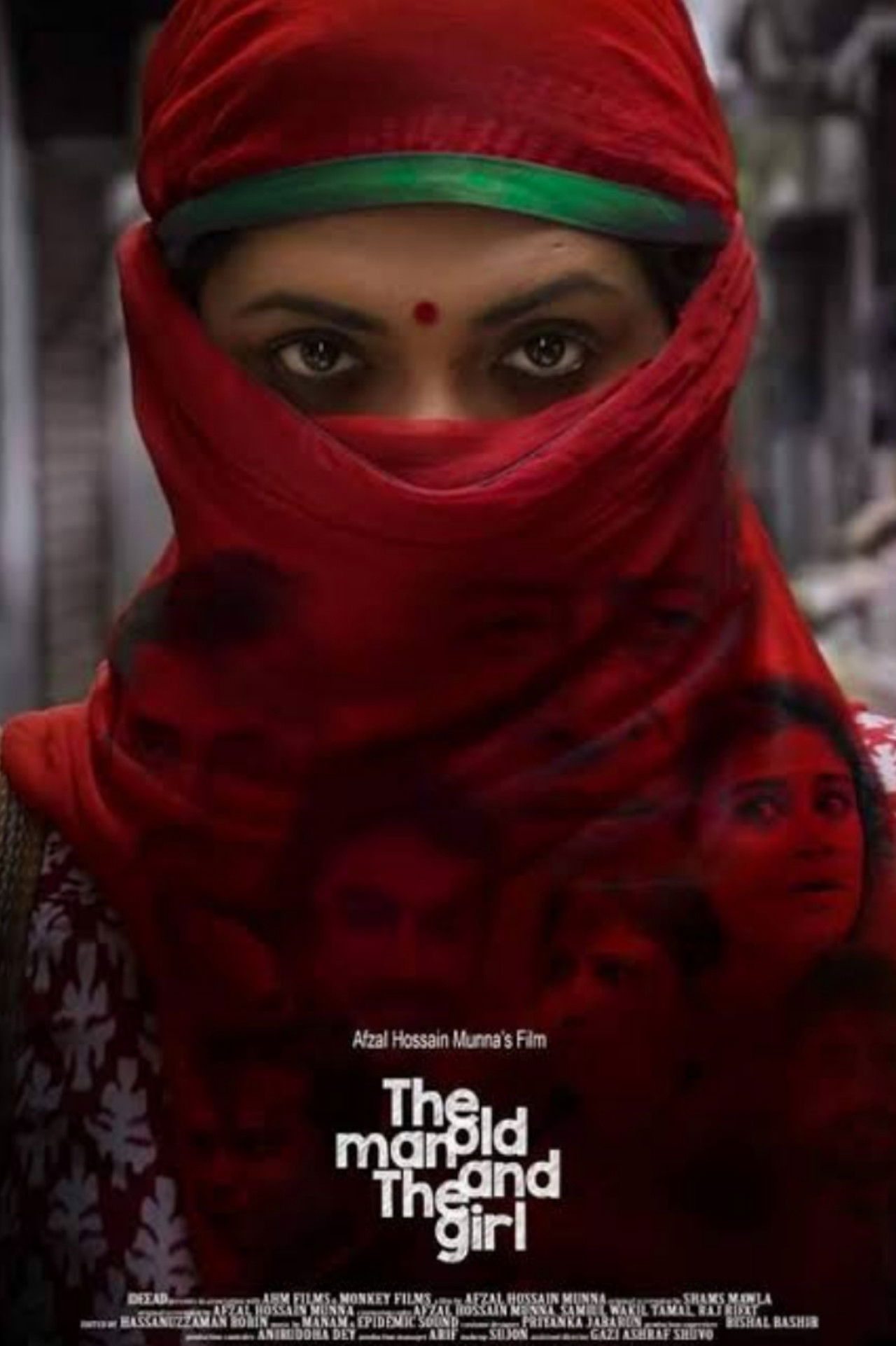 The Old Man and The Girl Backdrop