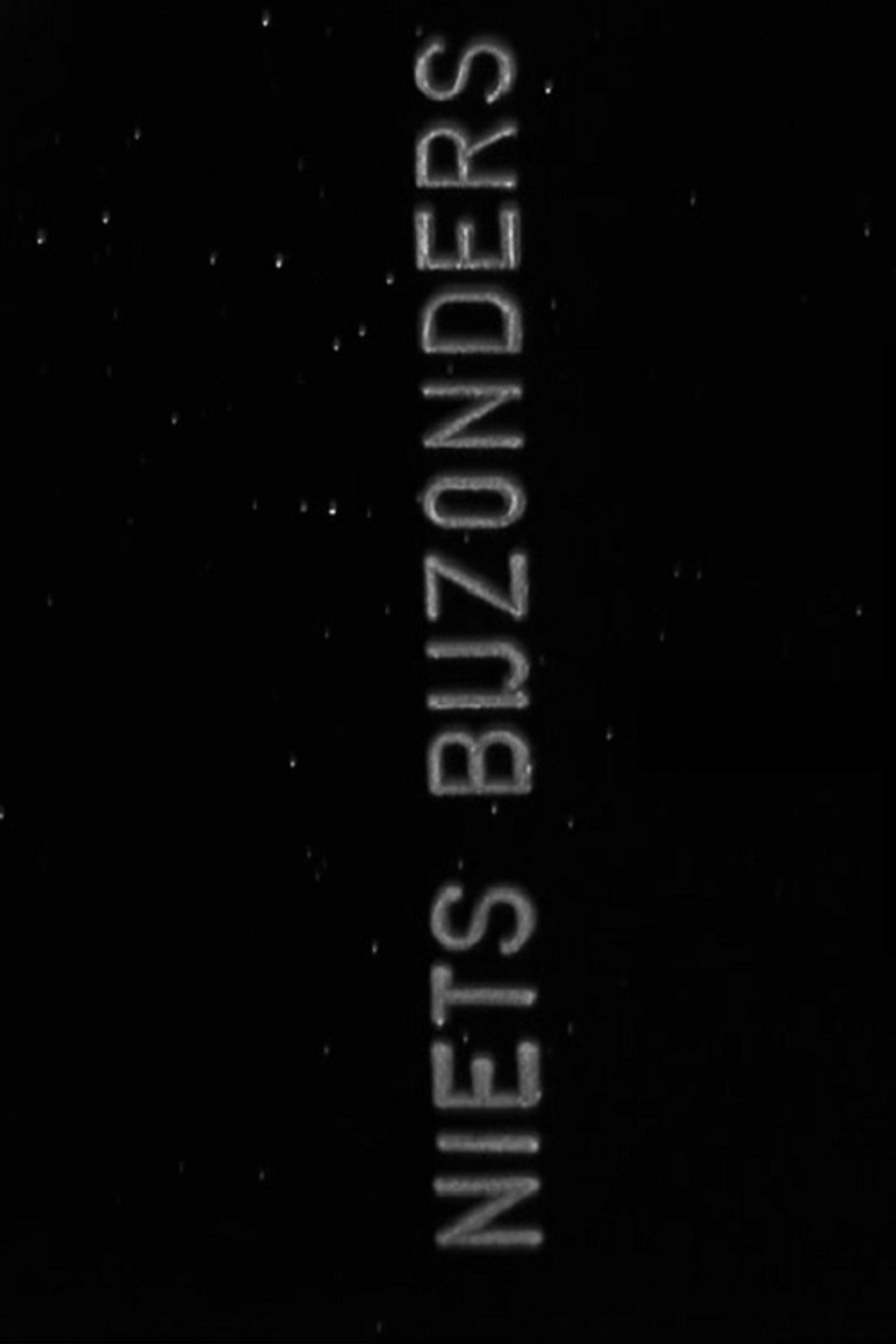 Niets bijzonders filmaffisch